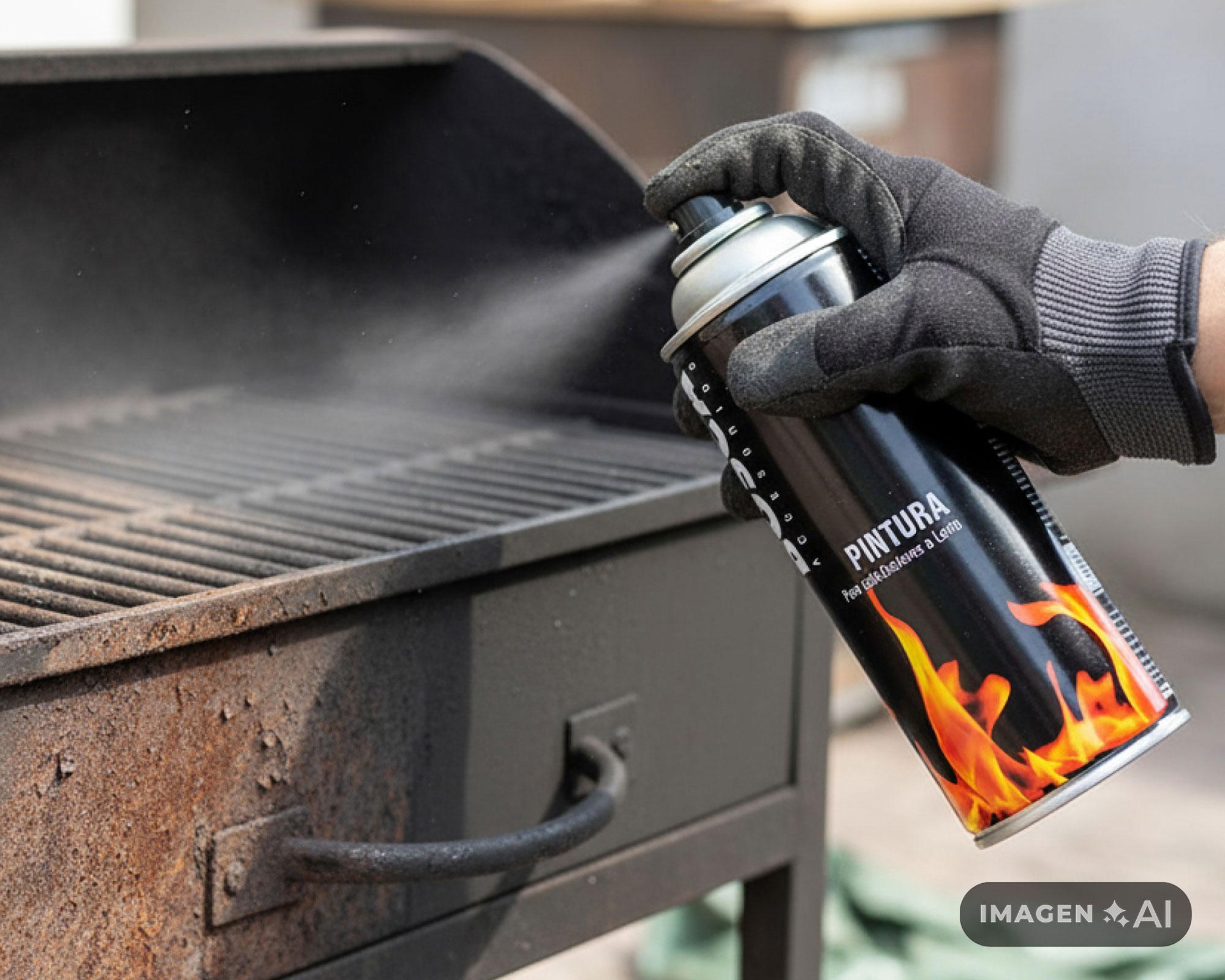 Pintura en spray Estufas charcoal 485 ml-3