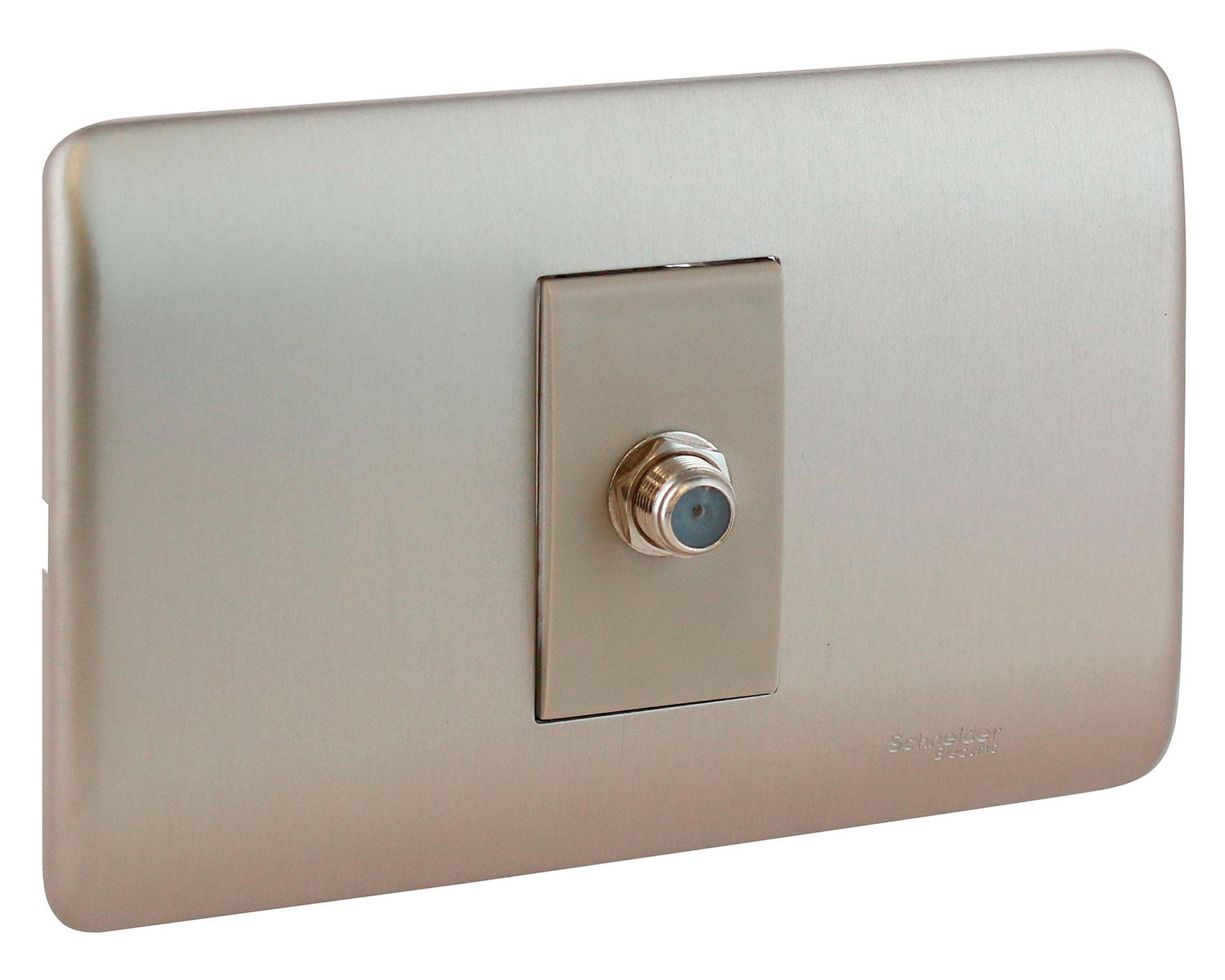 Toma vtr iridium champagne Schneider-1