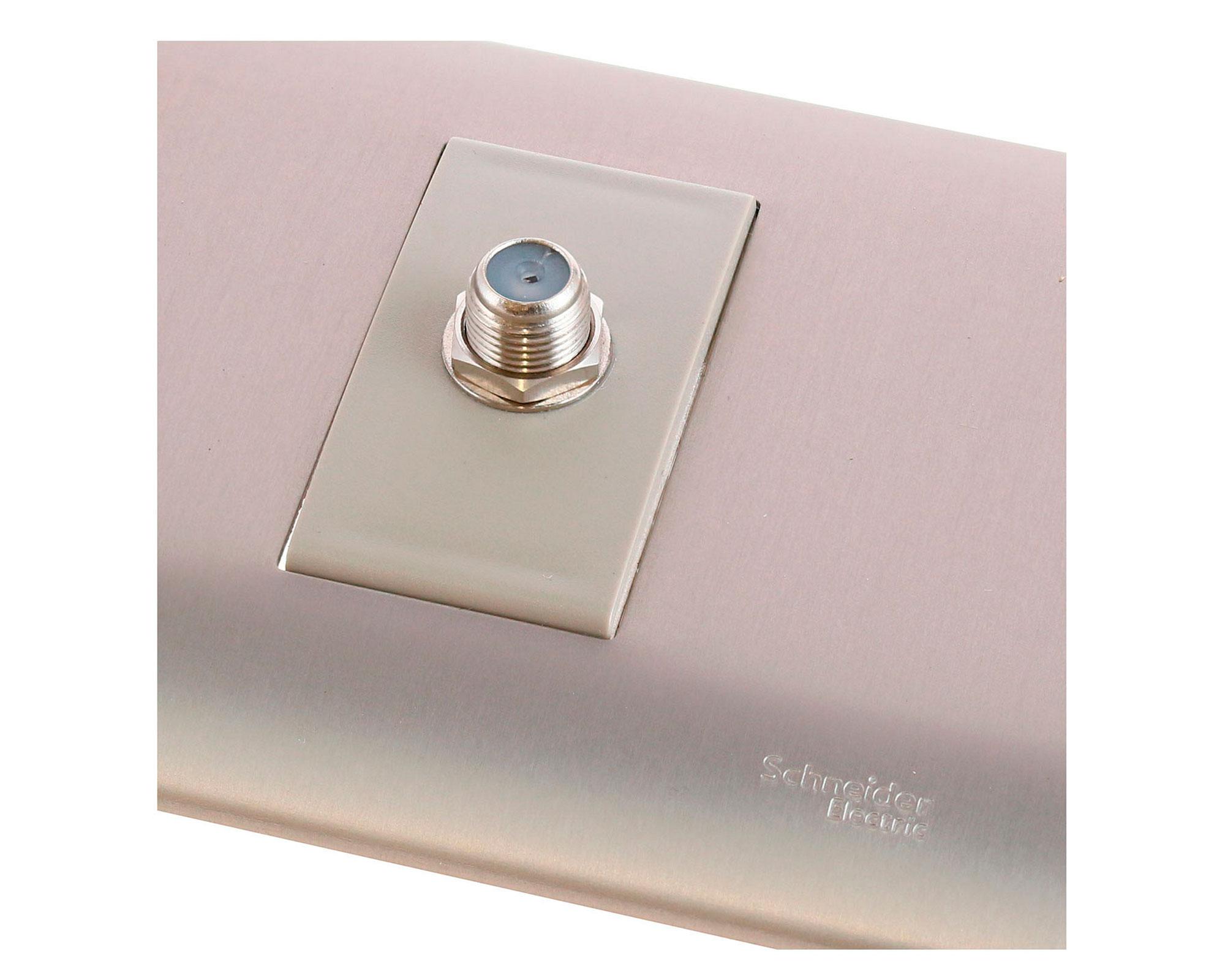 Toma vtr iridium champagne Schneider-3