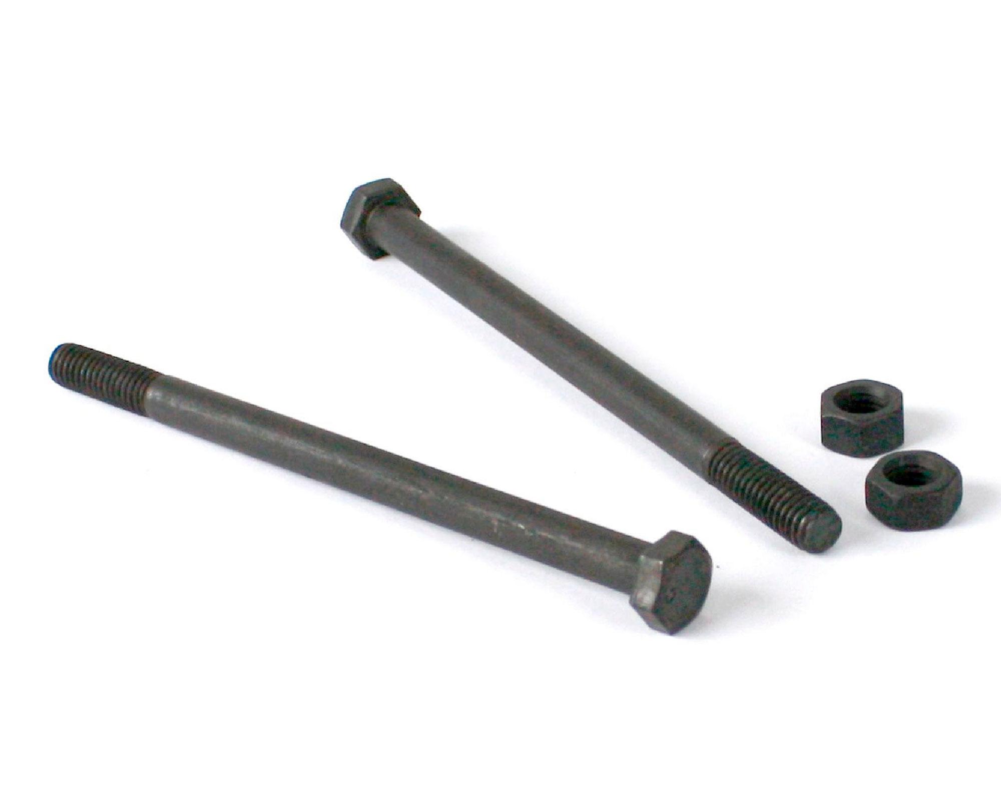 Perno hexagonal g2 con tuerca 5/16x5 pavonado 4 unid. Easy Fix-0