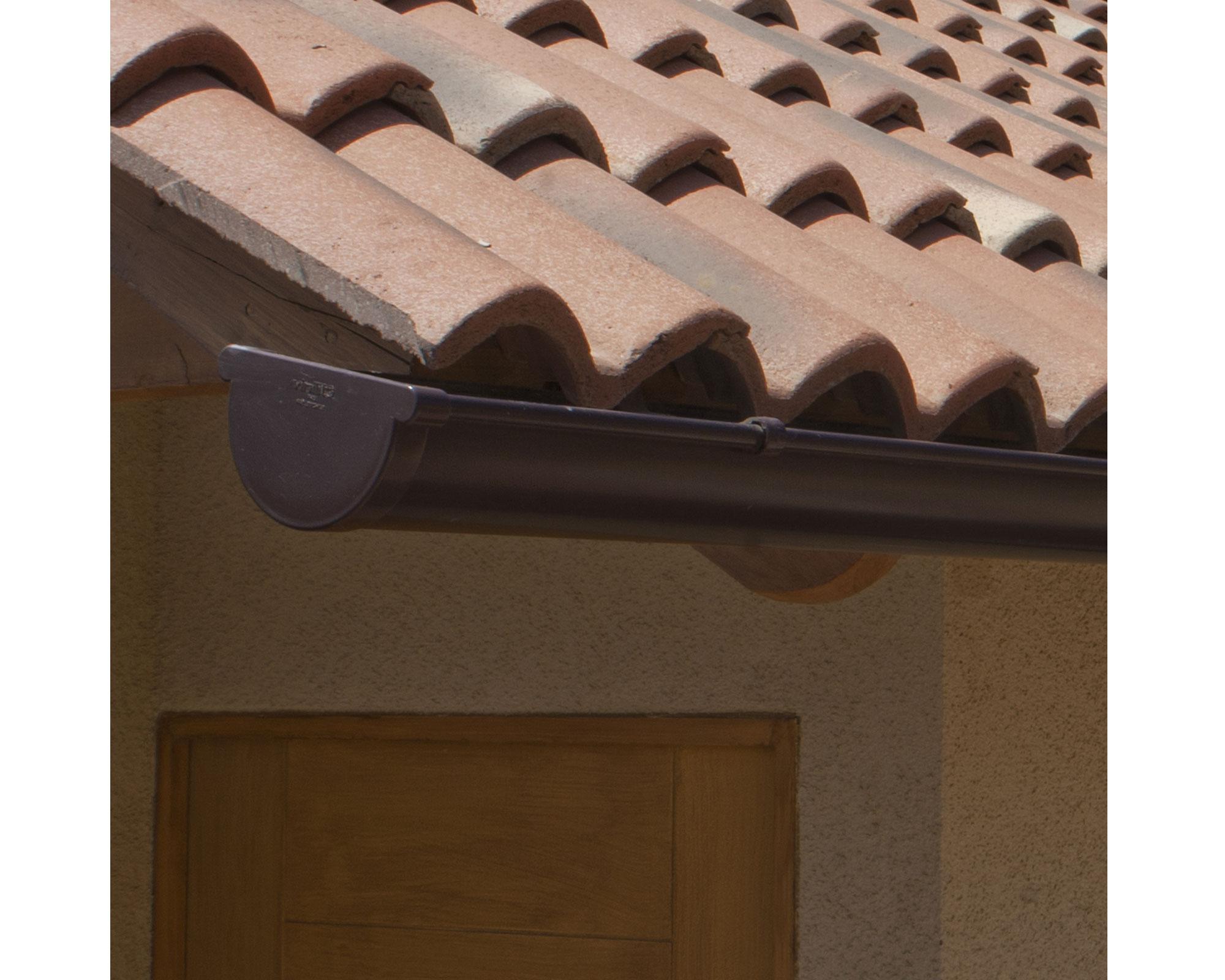 Tapa canaleta PVC marrón Vinilit-1
