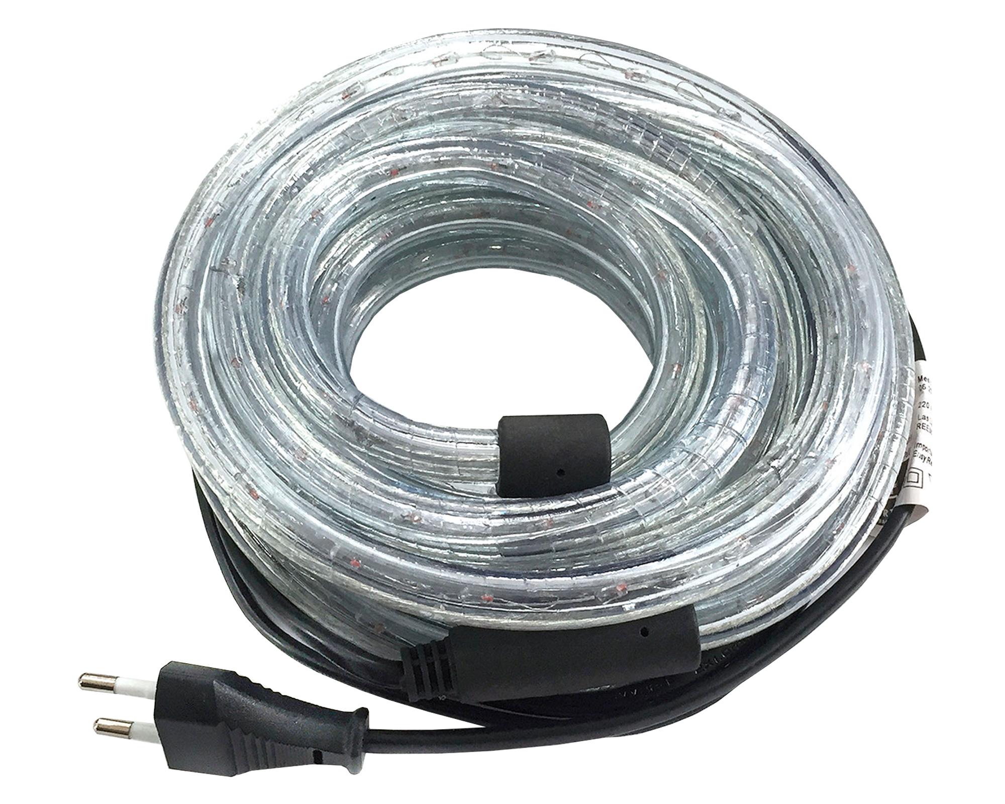 Manguera de luces decorativa 5 m blanca-5