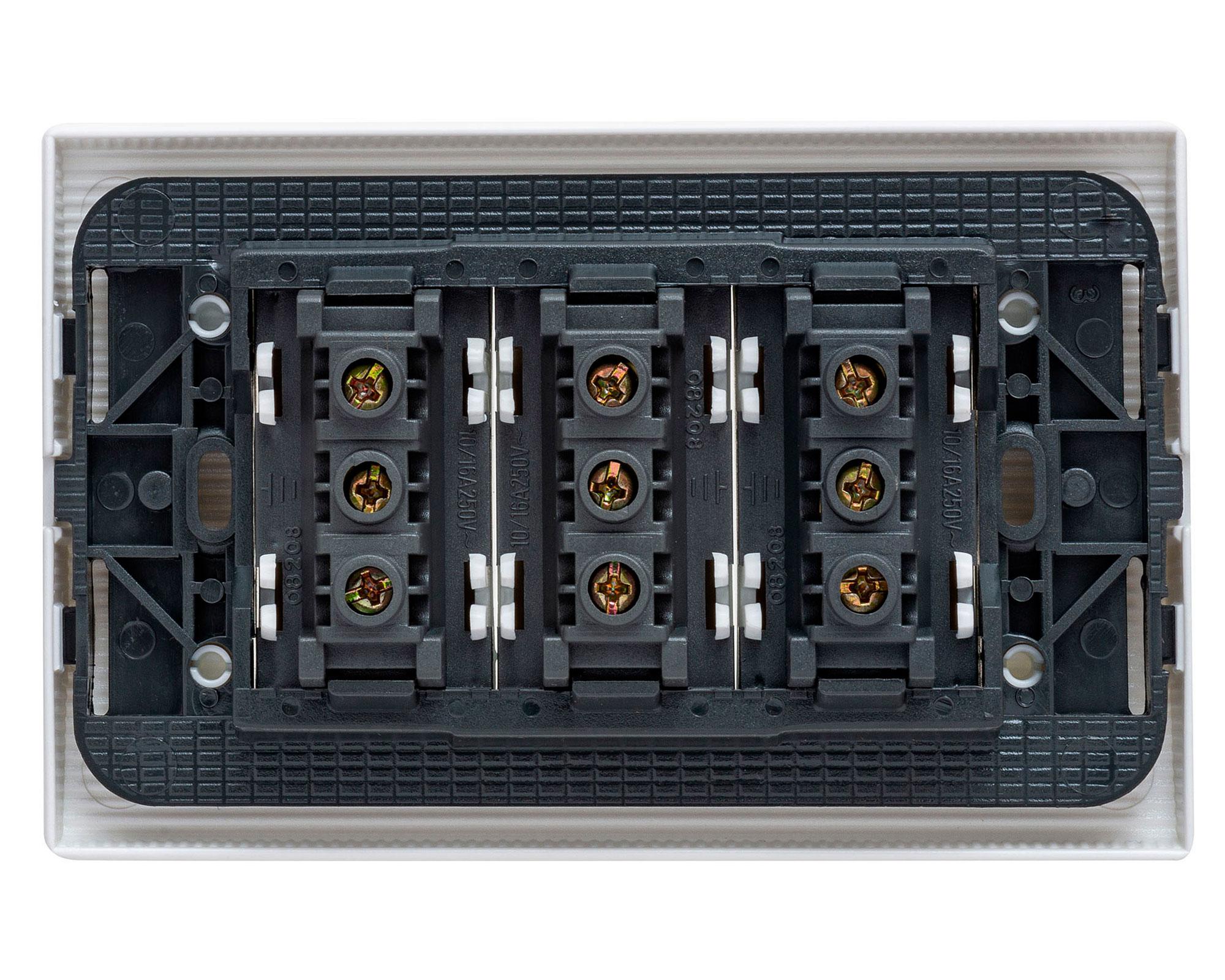 Toma corriente triple clasic blanca mod blanco Schneider-2