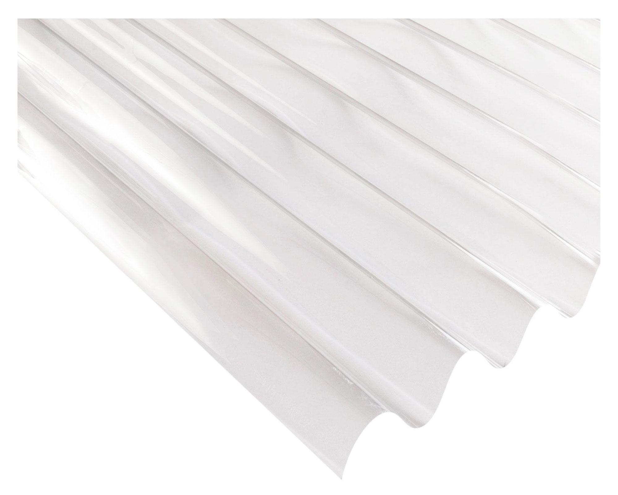 Ondulado 0,5x812x3000 mm policarbonato transparente Dvp-0