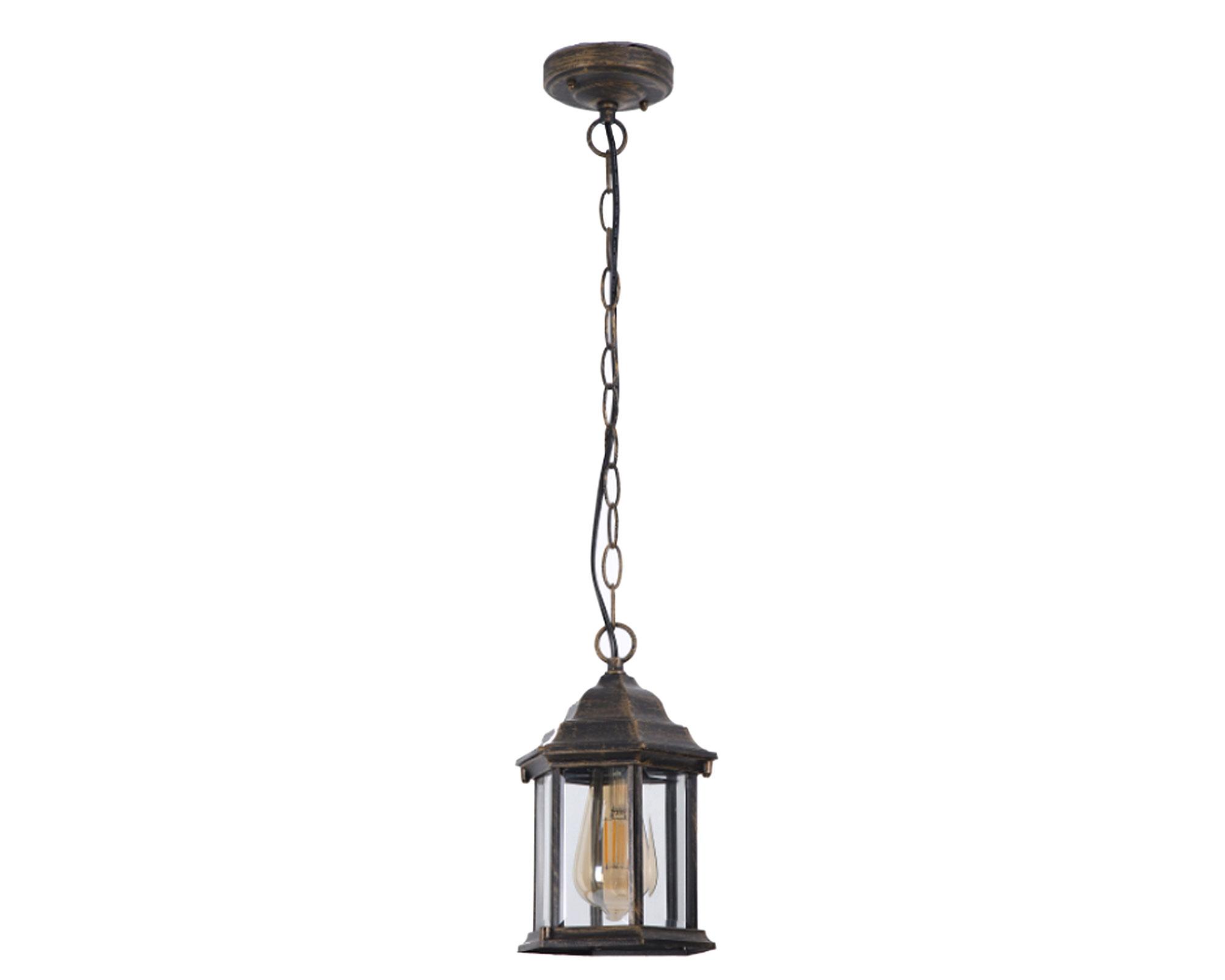 Farol colgante 1L E27 MEI-21 bronce Abitare-0