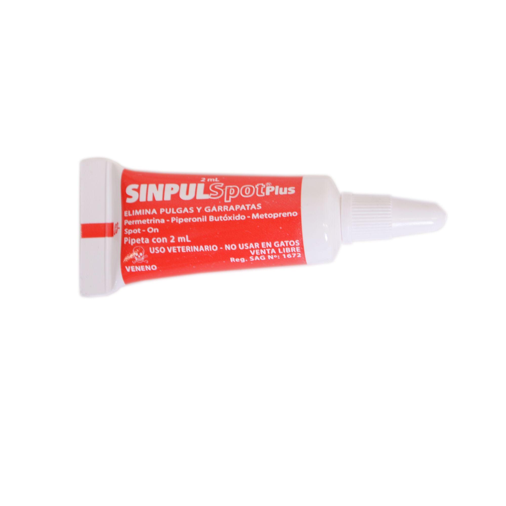 Antiparasitario externo perros raza pequeña 2 ml Sinpul spot plus-1