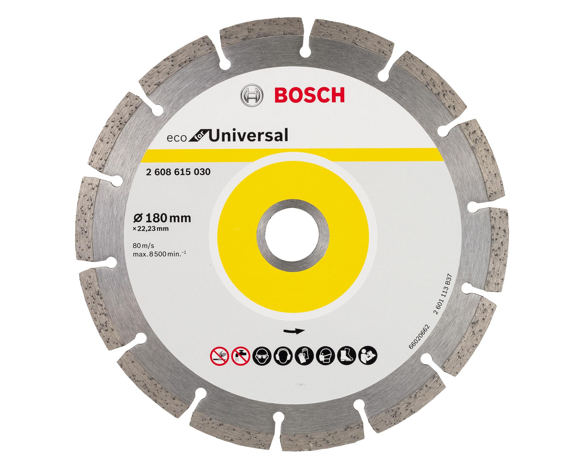 Disco de corte diamantado 180 mm ECO Universal Bosch-0