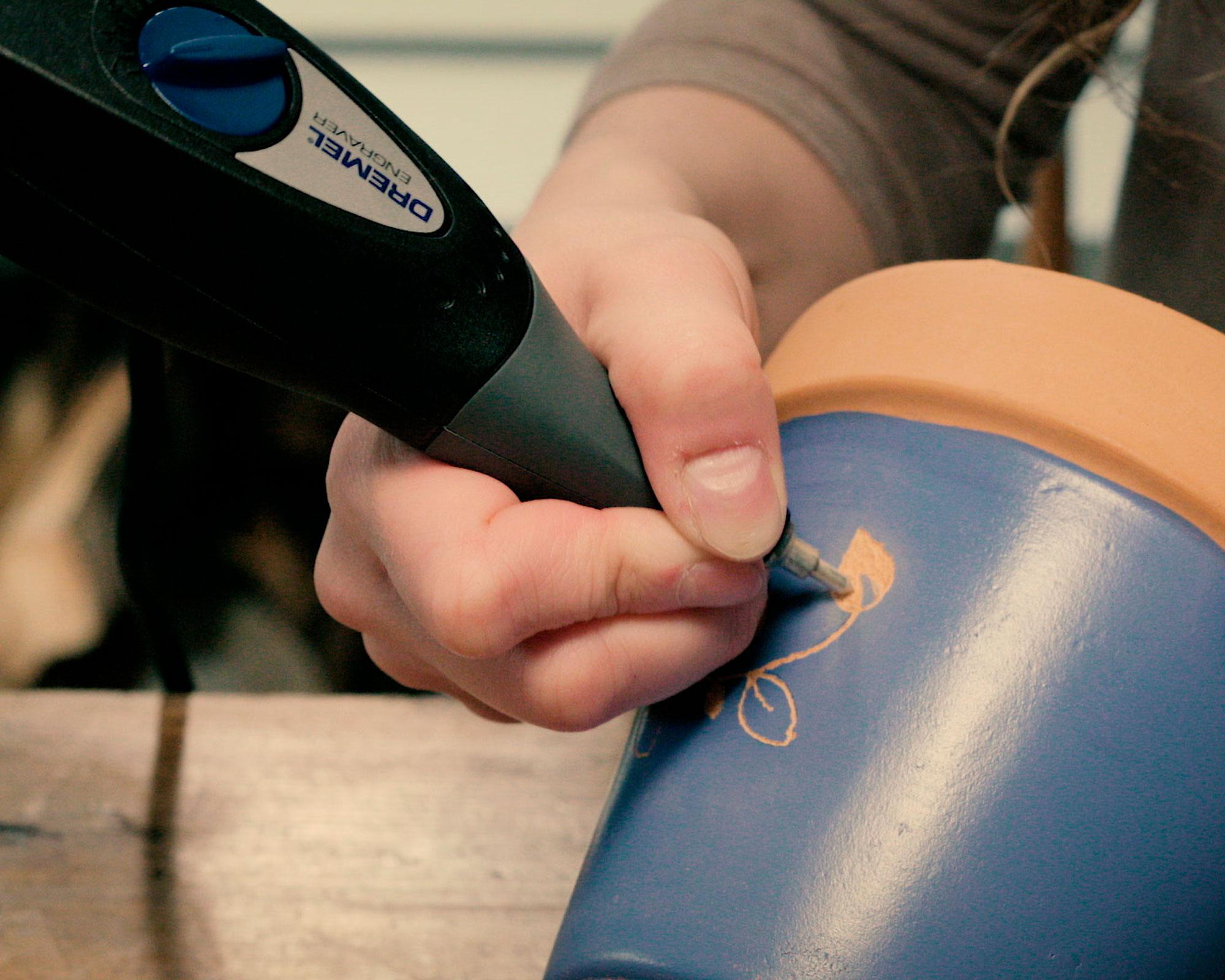 Lápiz grabador eléctrico 35W 290-01 Engraver Dremel-9