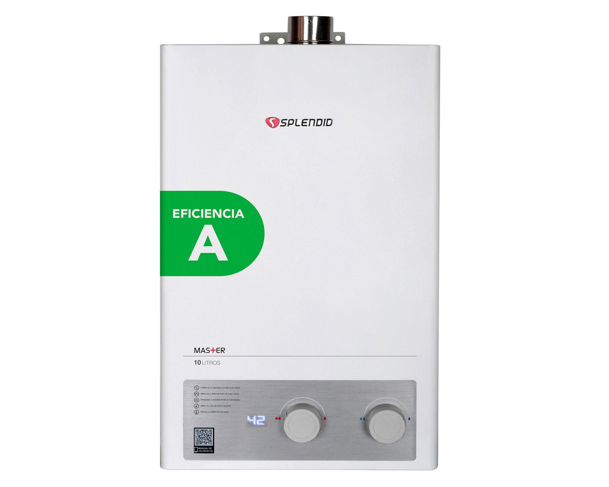 Calefont Ionizado 10 lt tiro forzado gas licuado-1
