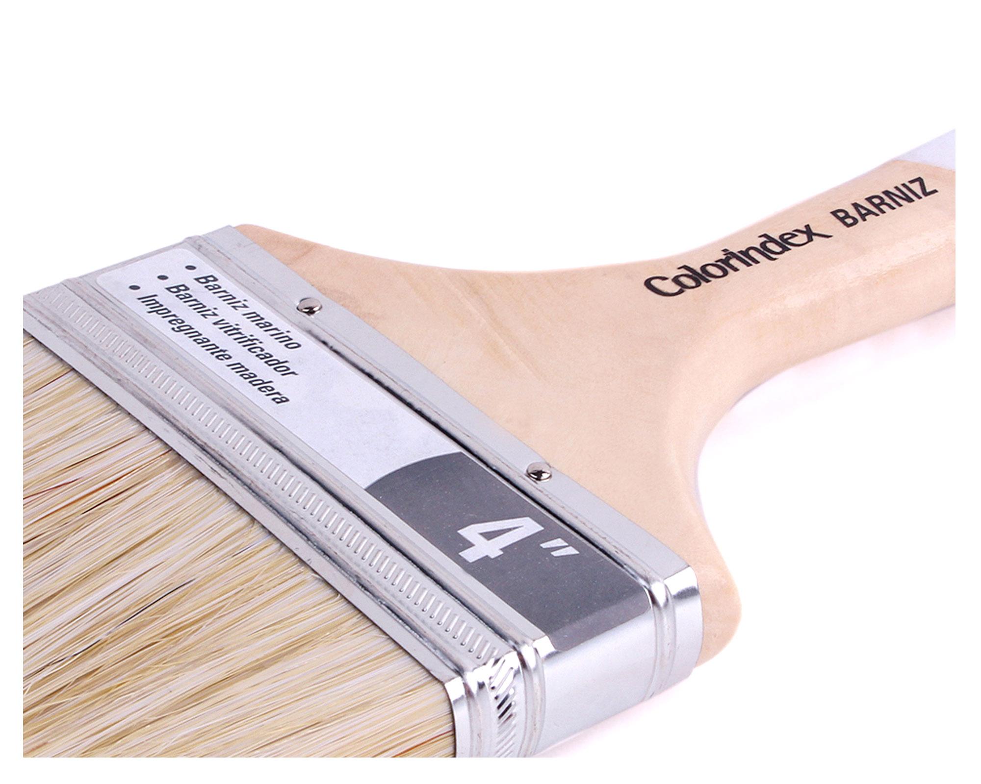 Brocha barniz 4'' Colorindex Hela-2
