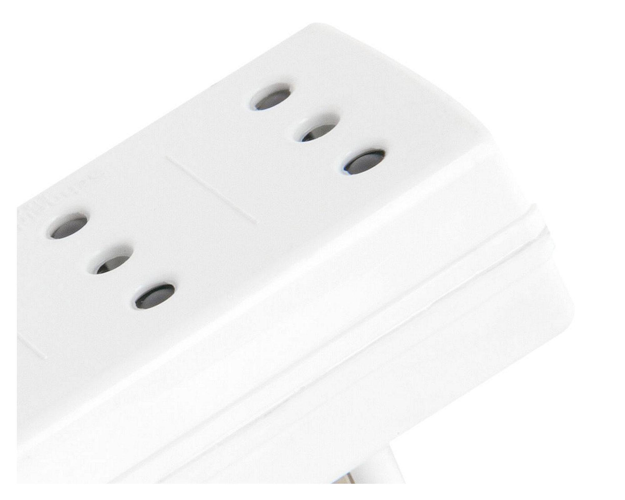 Adaptador 3 posiciones plano blanco Schneider-2