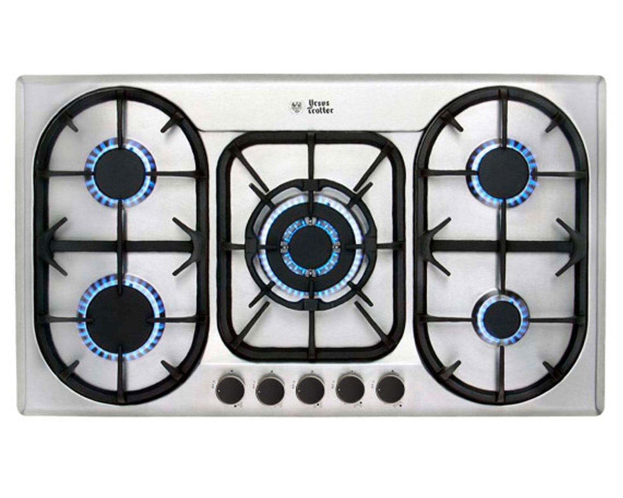 Encimera a gas licuado 5 quemadores Prime GT5 inox-0