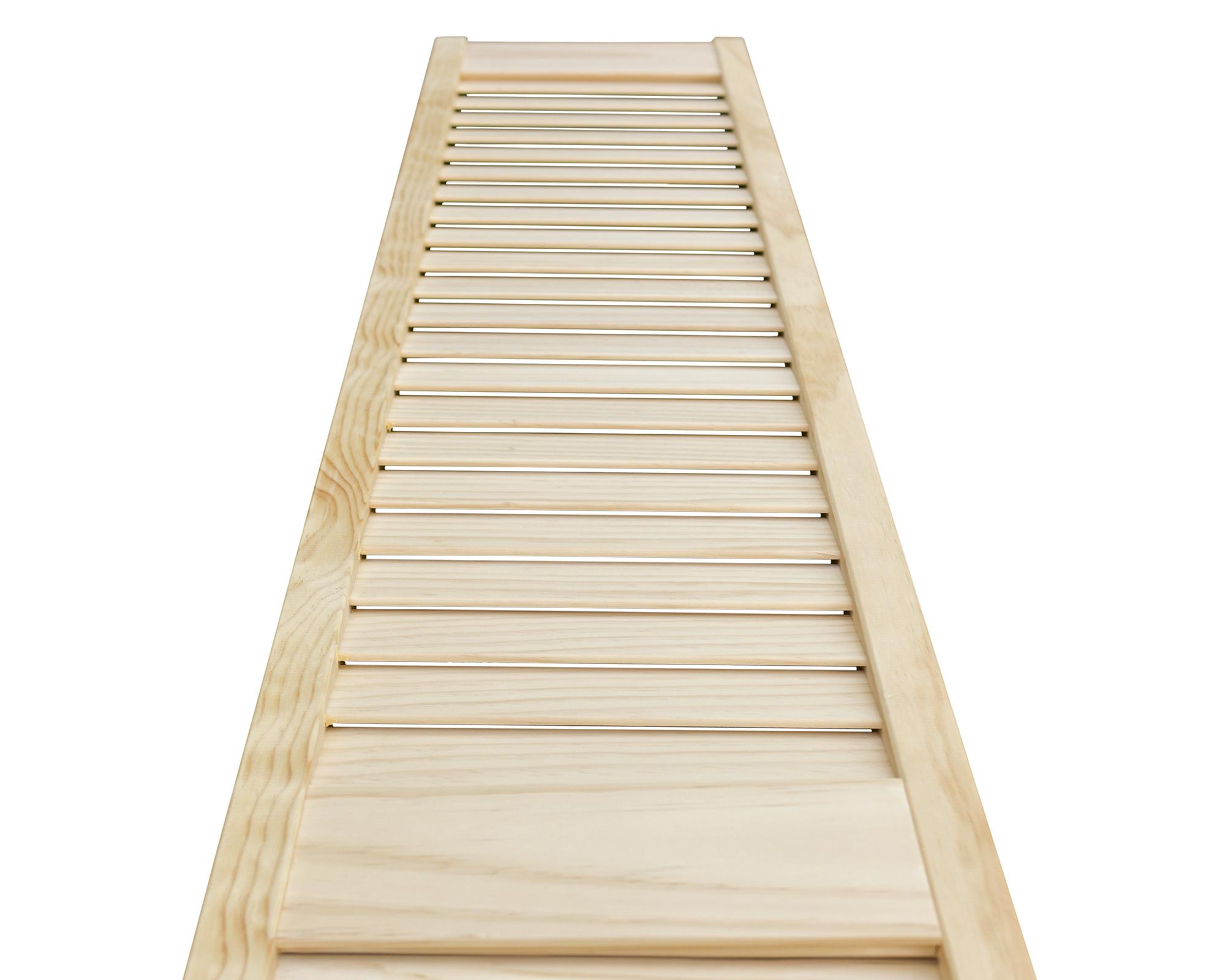 Puerta Clóset Hoja Celosía 40x200 cm Pino Radiata Temsa-3