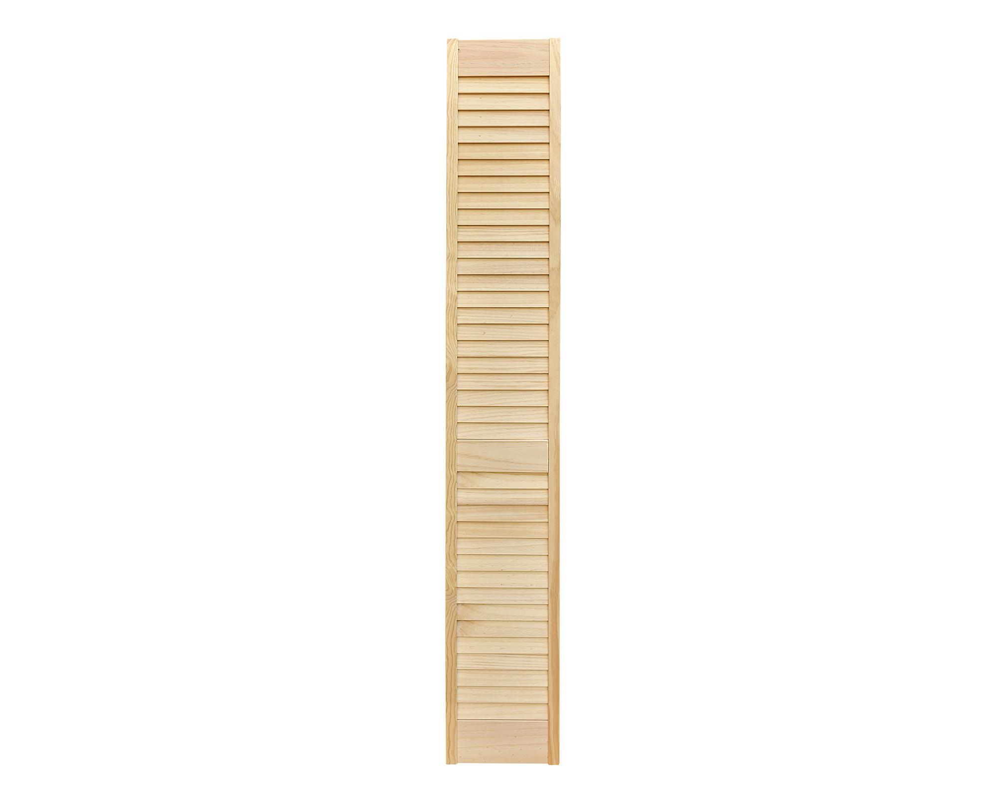 Puerta Clóset Hoja Celosía 50x200 cm Pino Radiata Temsa-1