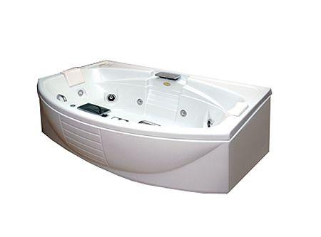 Tina hidromasaje 122x183 cm 10 jets derecho Ciprea Jacuzzi-0