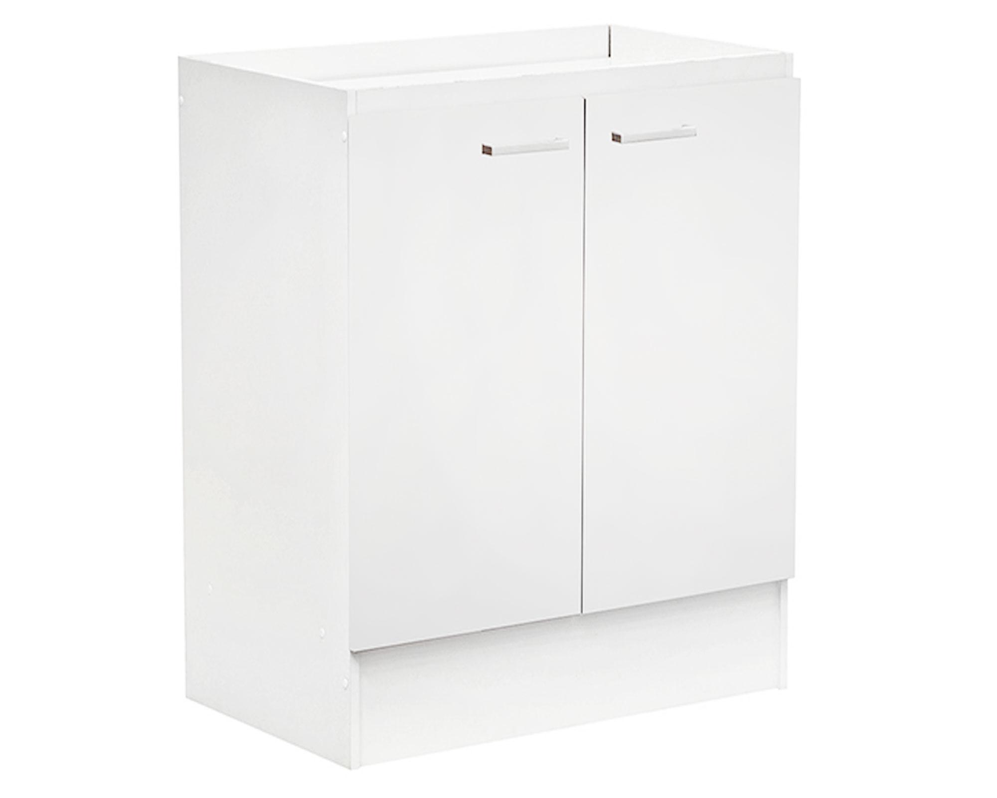 Mueble base lavaplatos 2 puertas Frutillar blanco Mobikit-3
