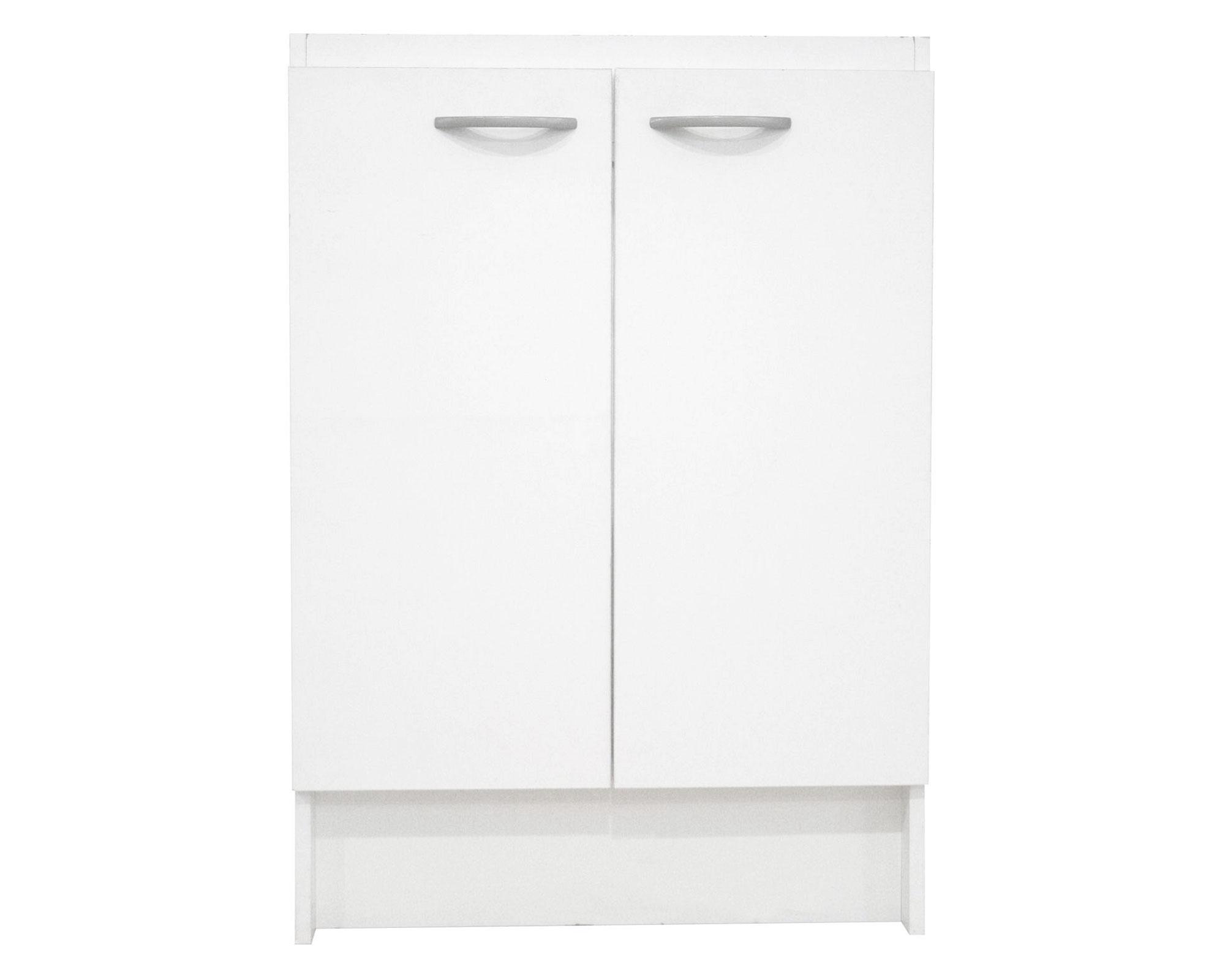 Mueble base lavaplatos 2 puertas Forlady blanco Mobikit-0