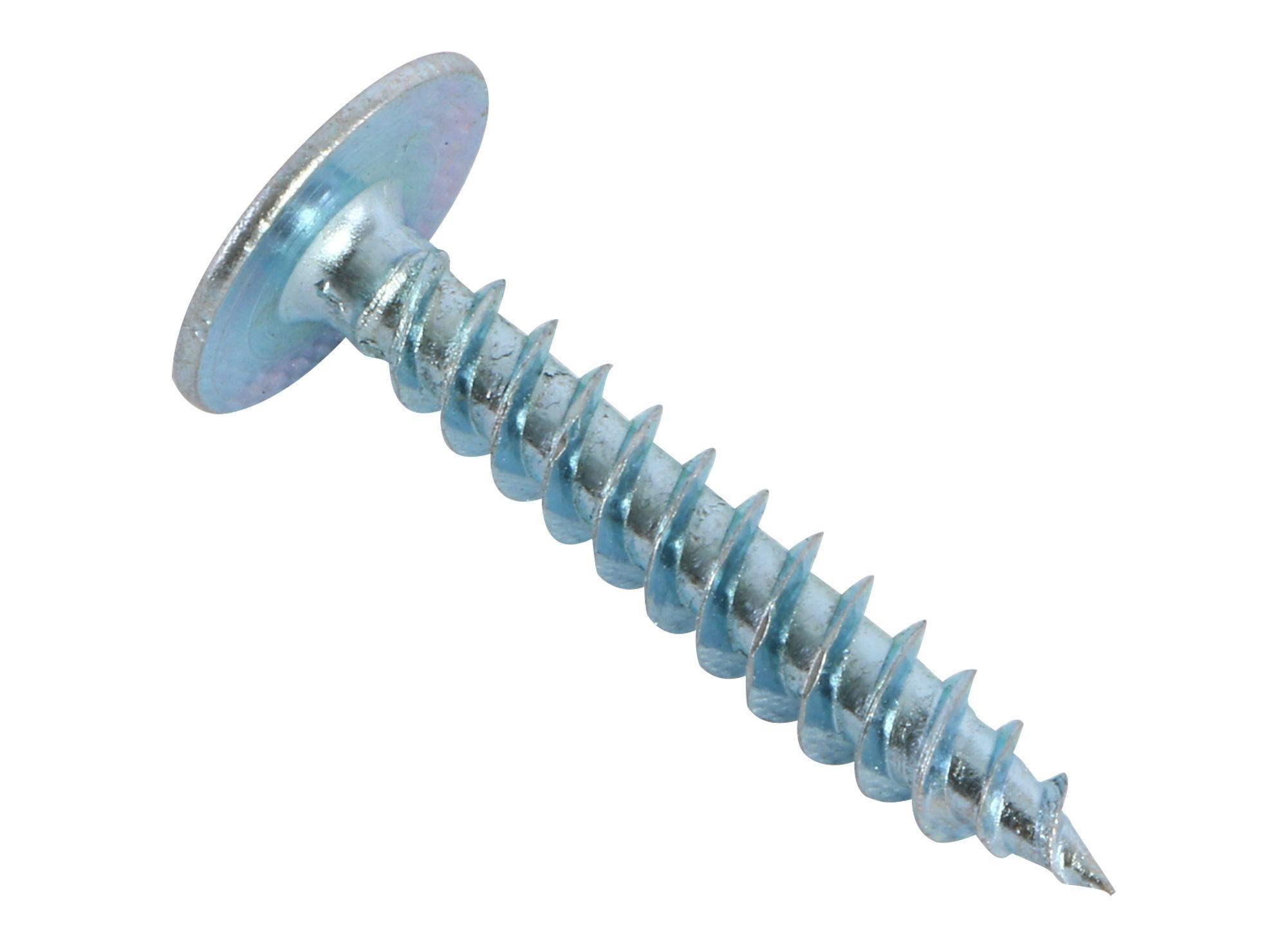 Tornillo 8 mm x 1'' punta aguda truss con golilla 100 unidades Imporper-0
