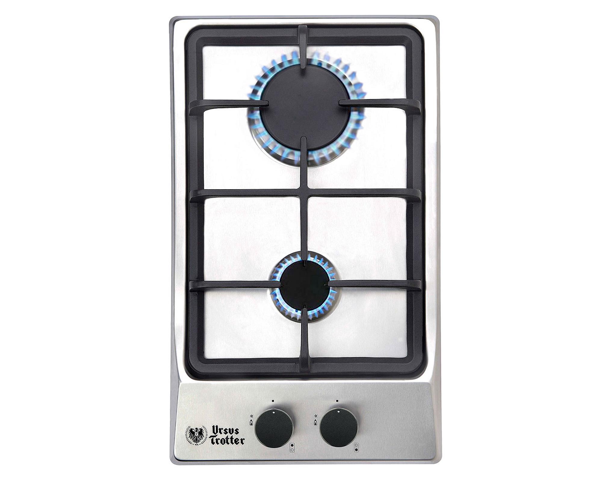 Encimera a gas 2 quemadores Prime G2 inxo Ursus Trotter-0