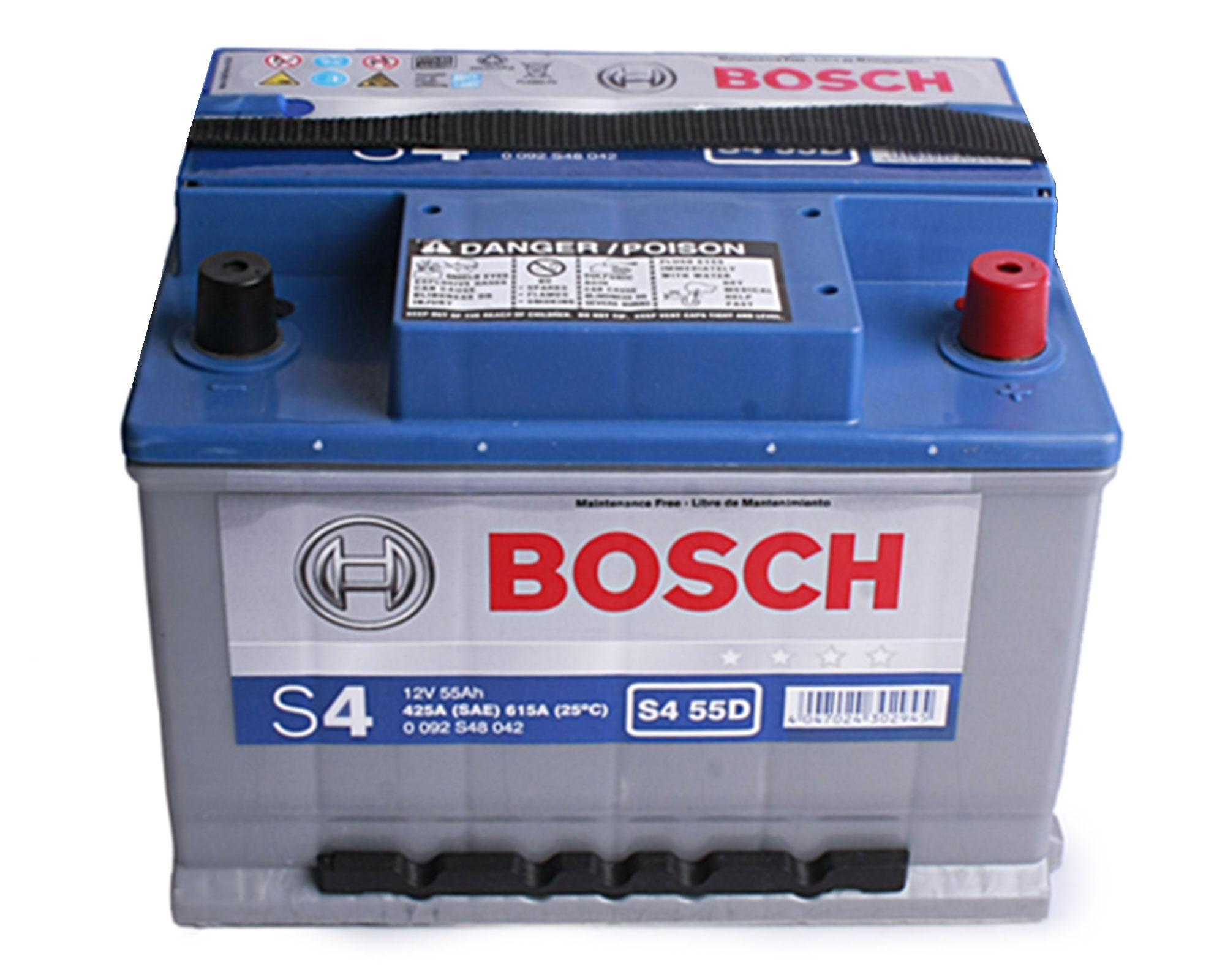 Batería 55AH 460CCA derecho S455D-E Bosch-0