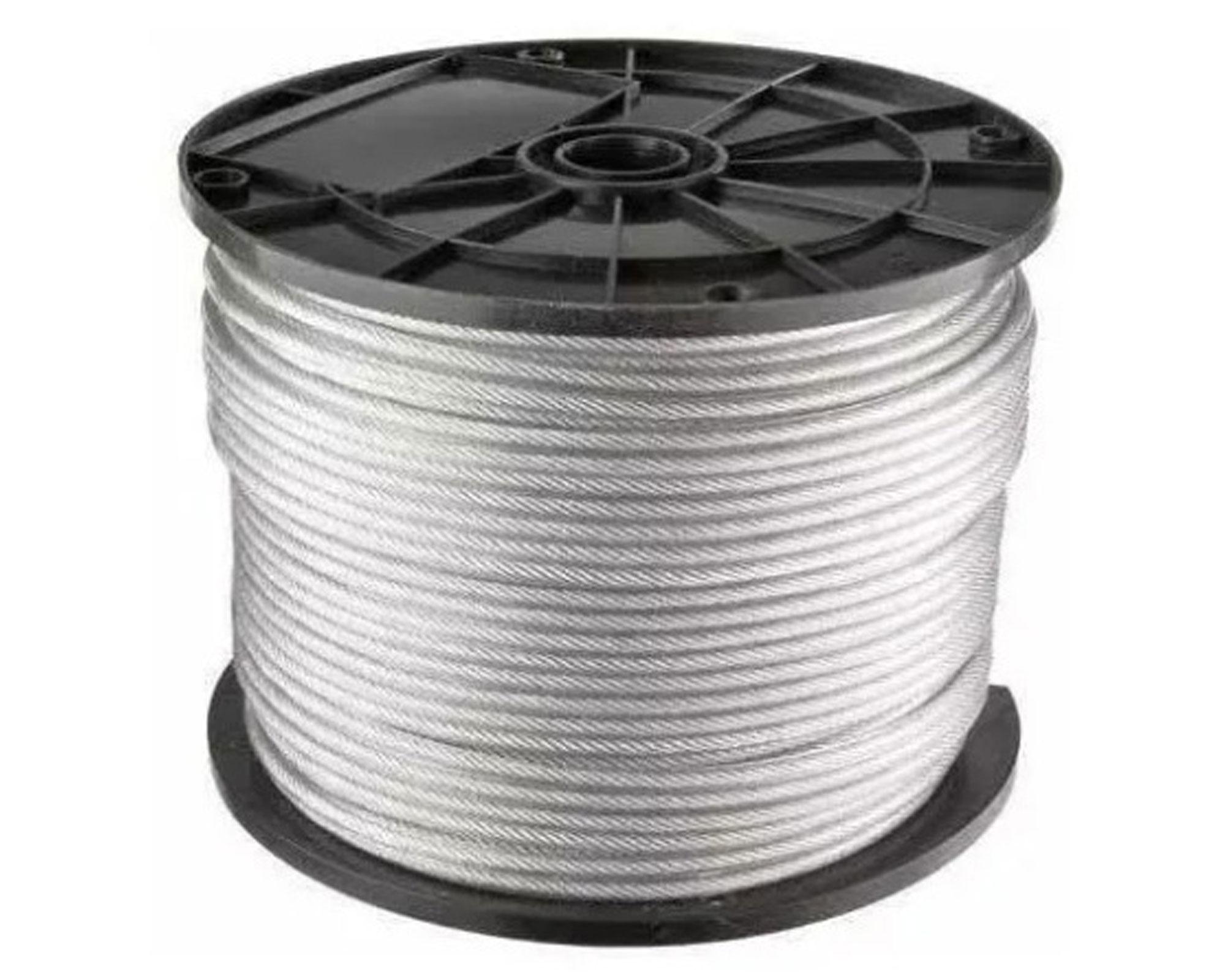 Cable acero galvanizado 3/32''x 1 m Imporper-0