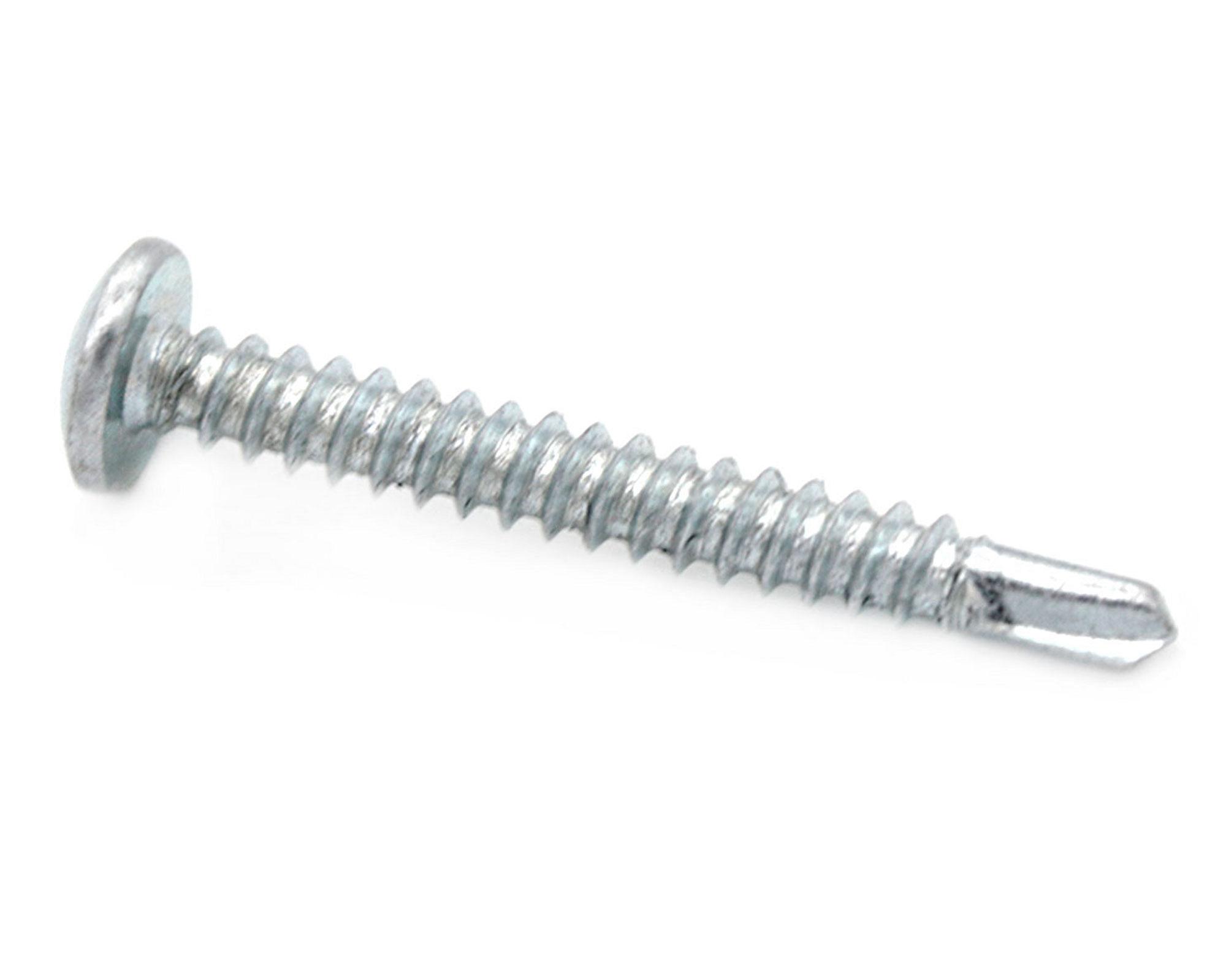 Roscalata autoperforante 10 mm 1 1/2'' zincado 10 unidades Imporper-0