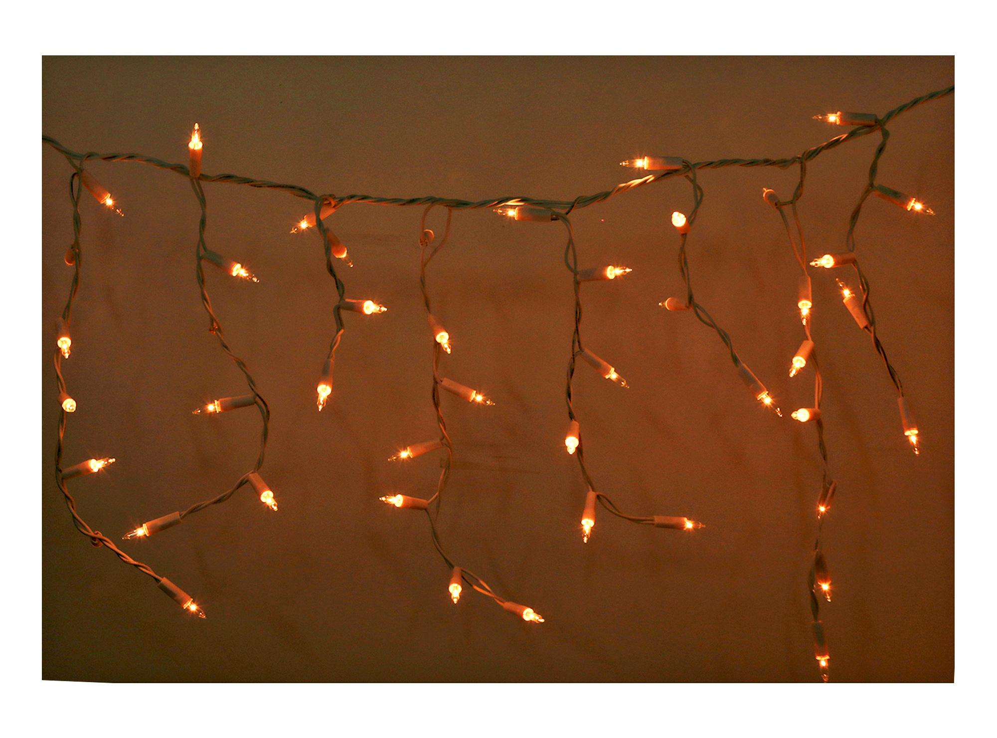 200 Luces de navidad cascada blanco-4