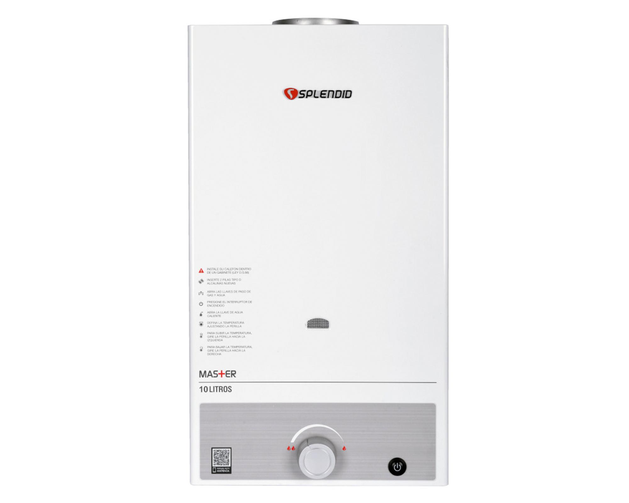 Calefont ionizado tiro natural Beyond 10L 2EV GN 10 litros gas natural-0