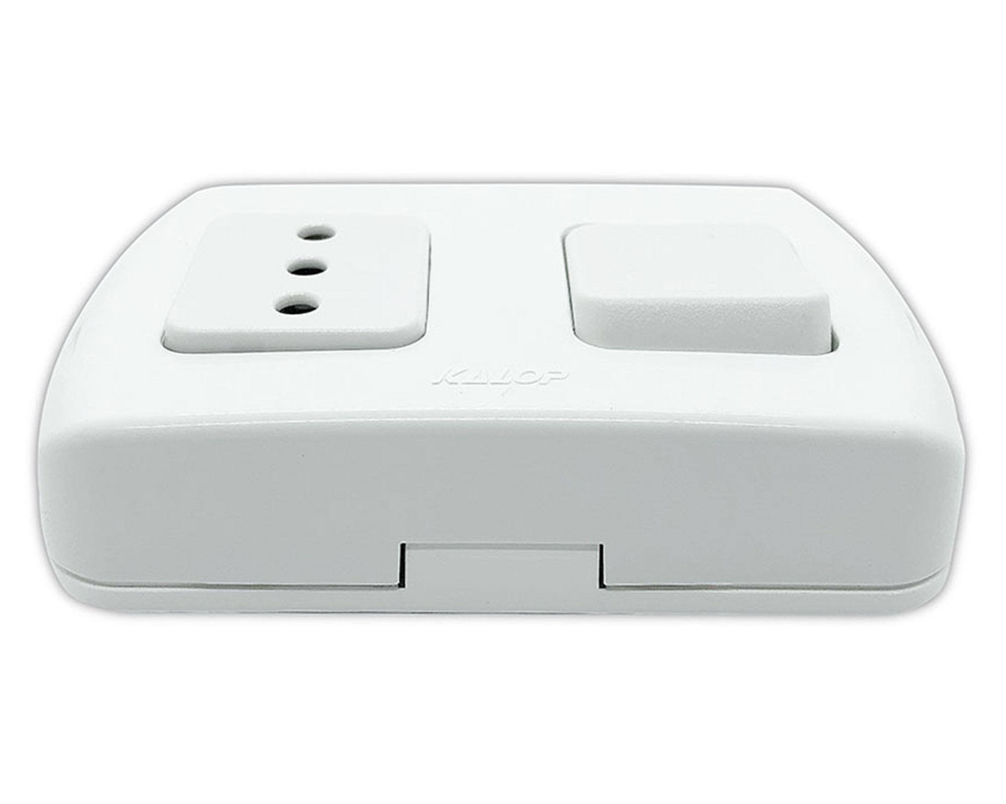 Interruptor 9/12 enchufe tekna 10a 250v Kalop-2