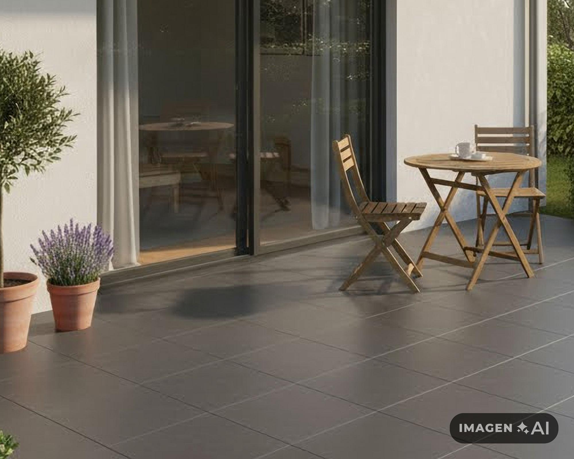 Piedra pizarra 40x40 cm gris 0,96 m2-5