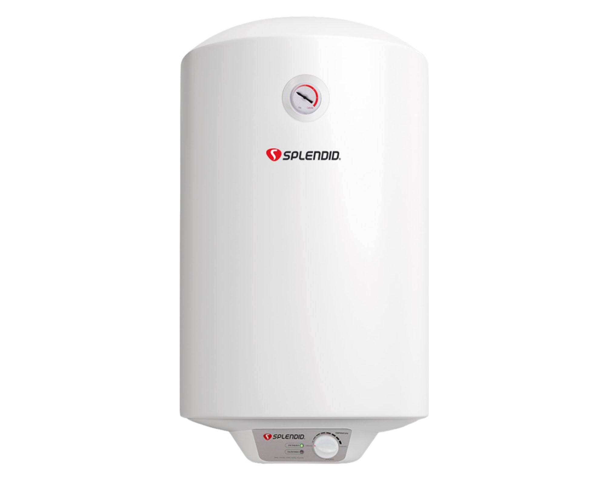 Termo eléctrico 30 litros Mural blanco Splendid-0