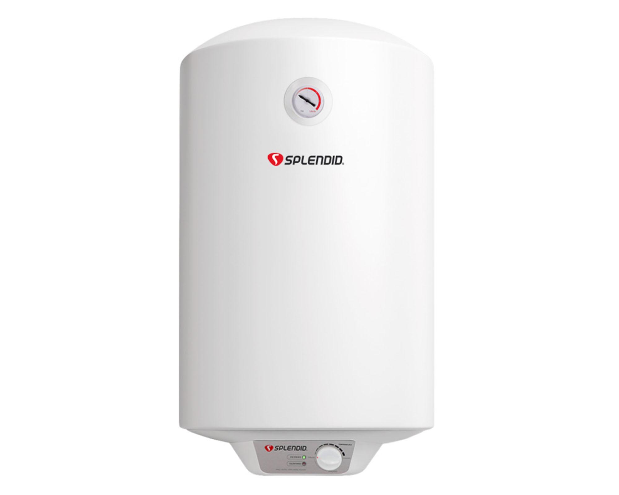 Termo eléctrico 100 litros Mural blanco Splendid-0