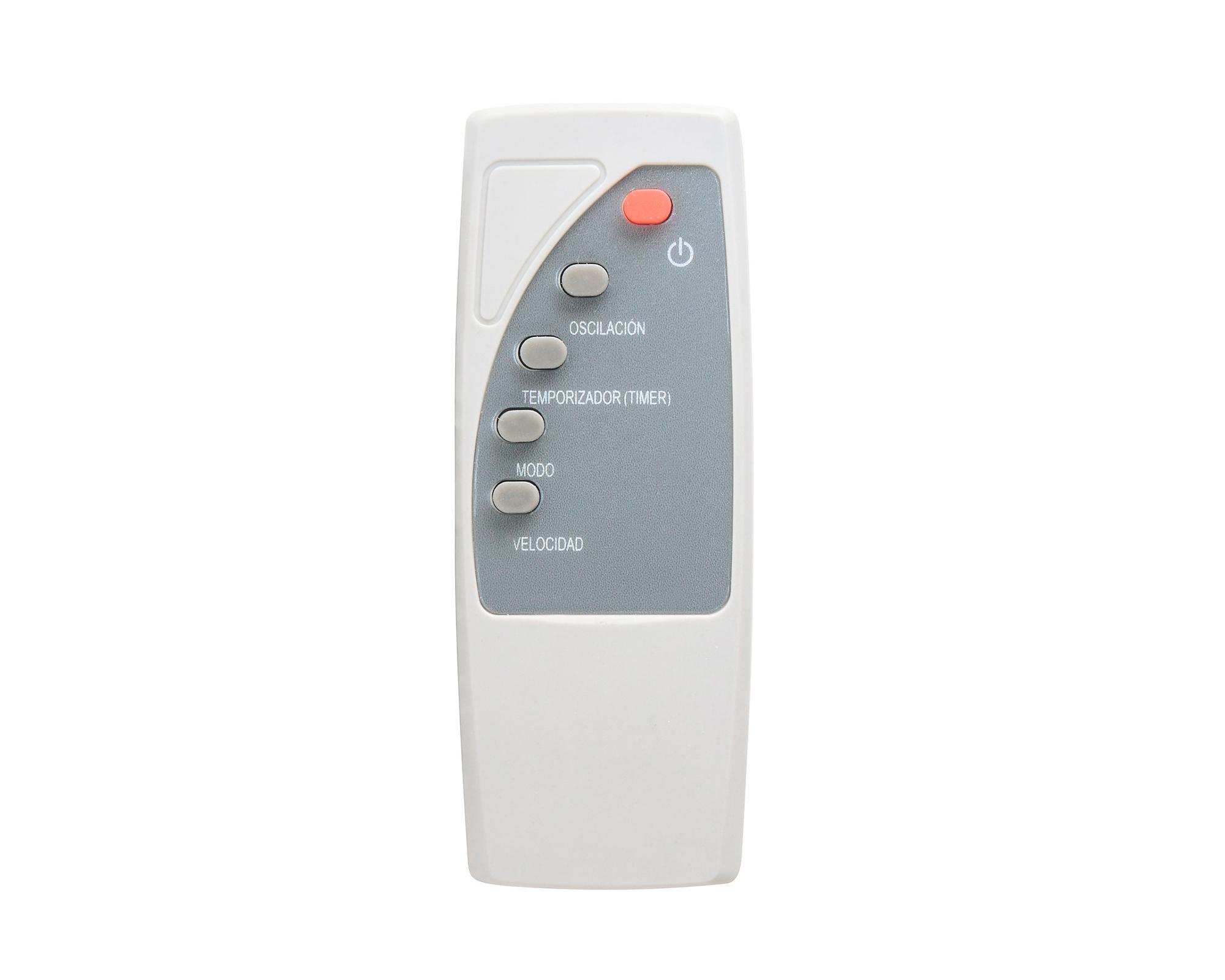 Ventilador de torre con control remoto VT04 gris-4