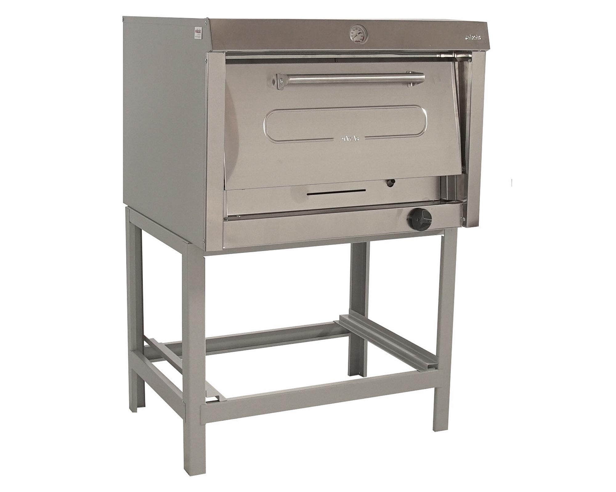 Horno a gas 1 cámara 6EA151R silver Maigas-0