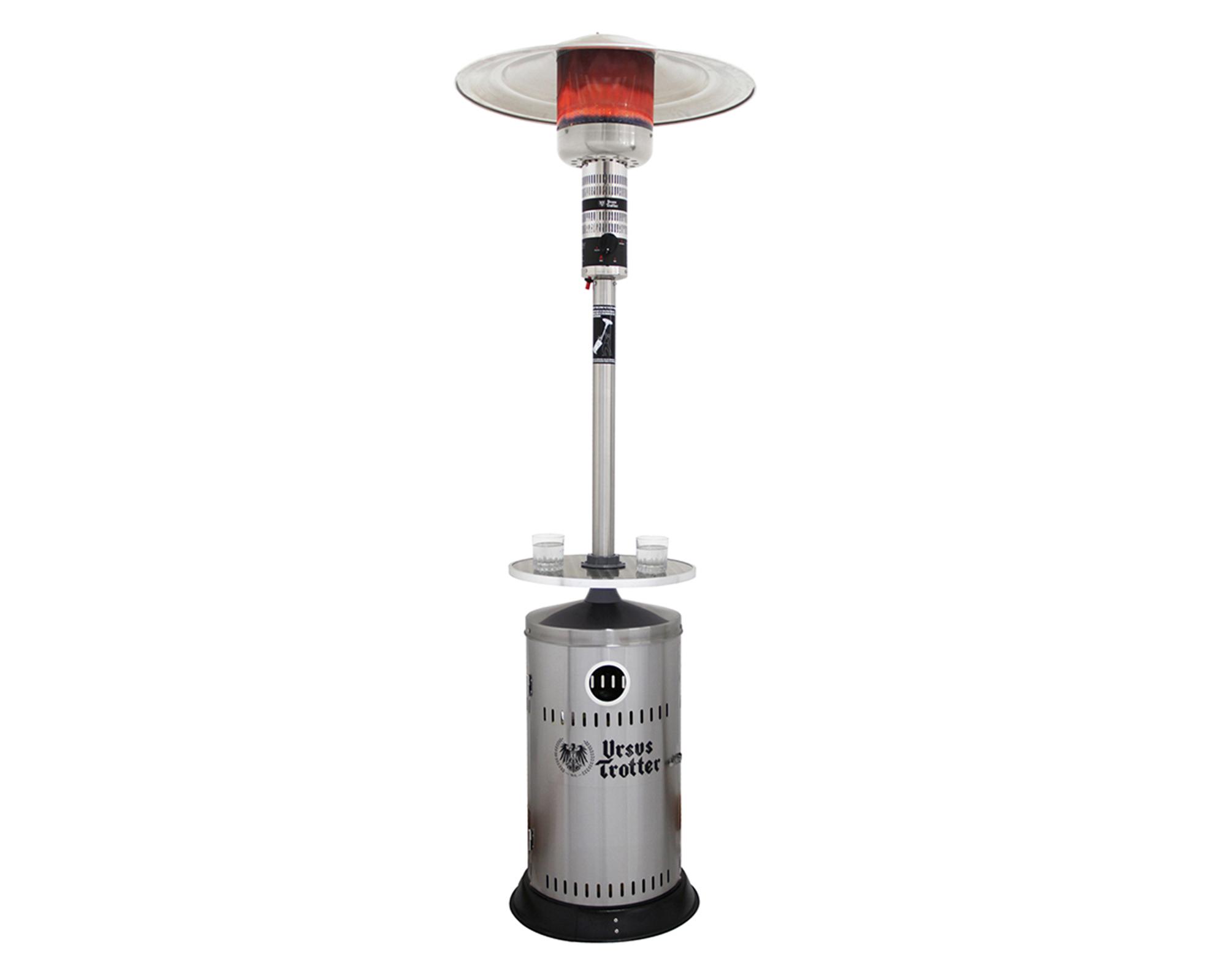 Estufa de patio a gas UT 15K Inox 1260 kW 900 g/h-3