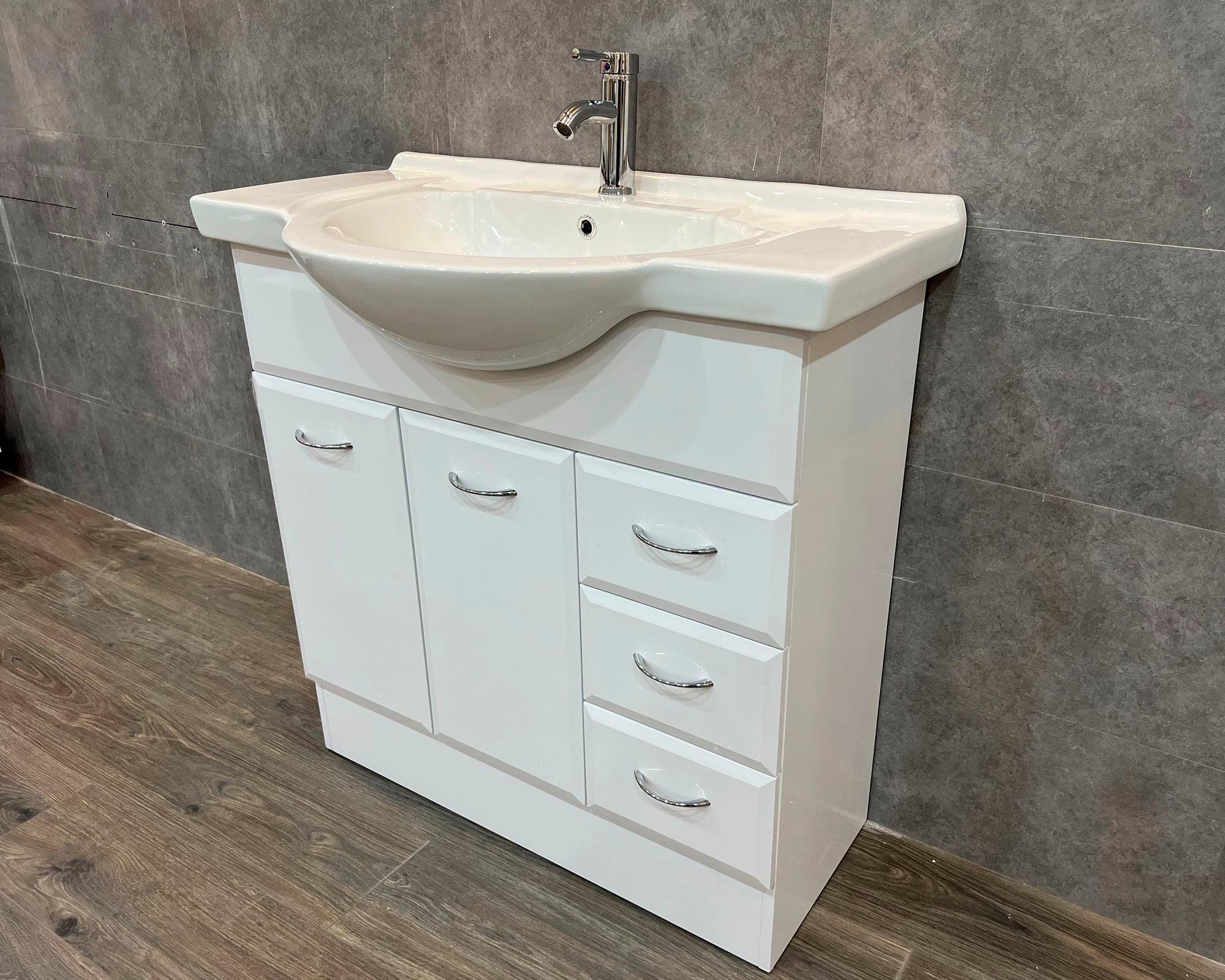 Mueble vanitorio 88 cm New blanco-3