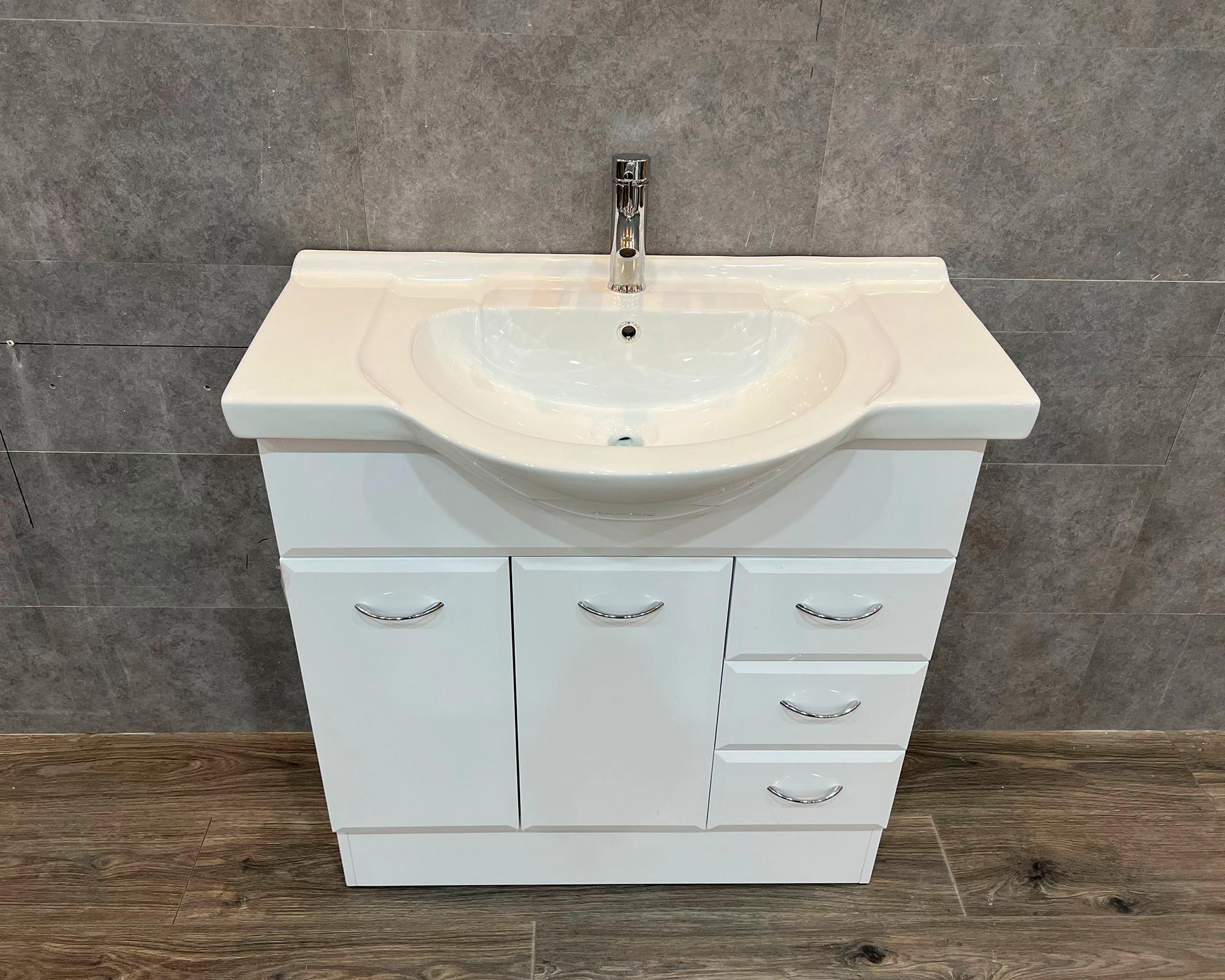 Mueble vanitorio 88 cm New blanco-2