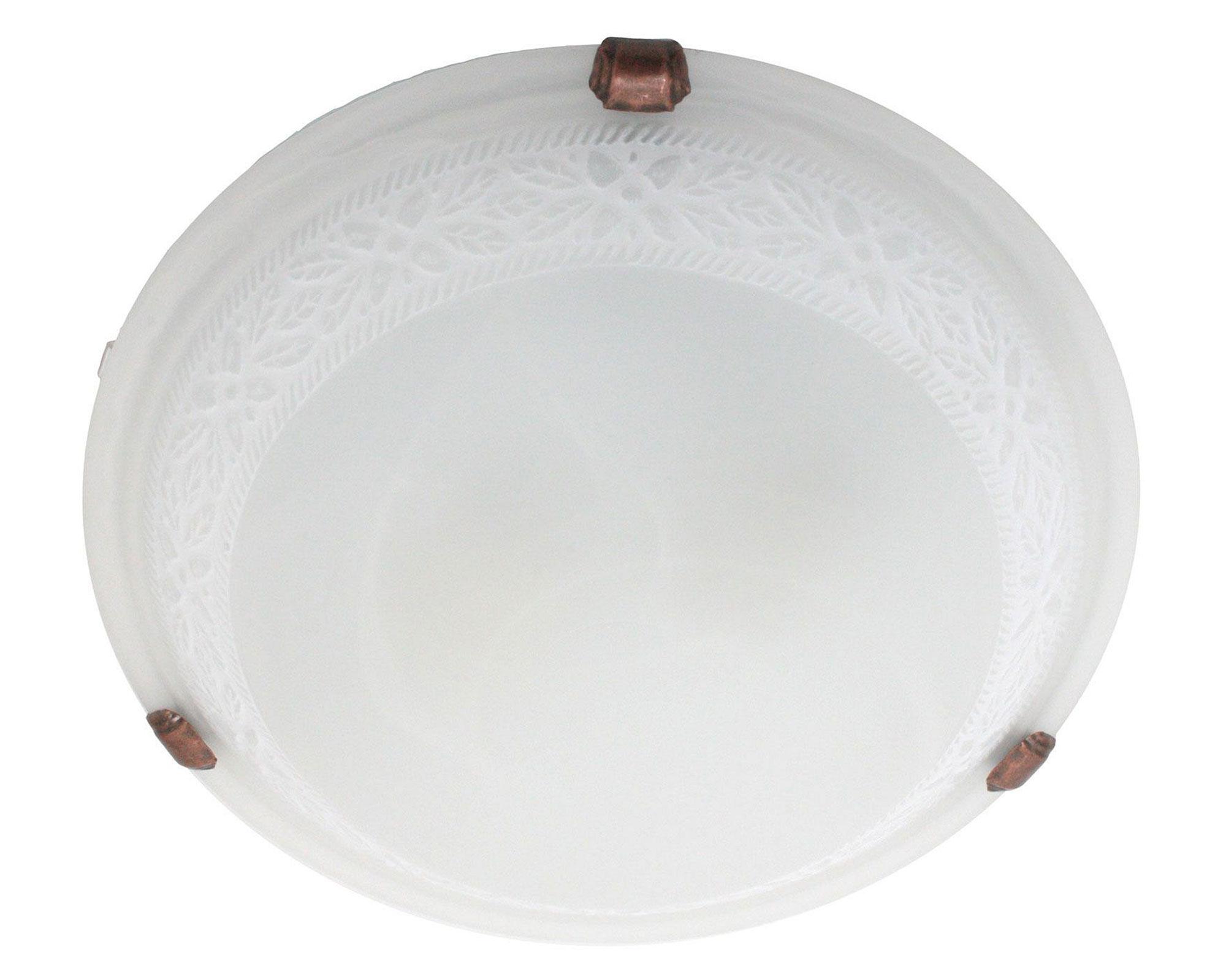Plafón 2L E27 Capri II blanco ByP-0