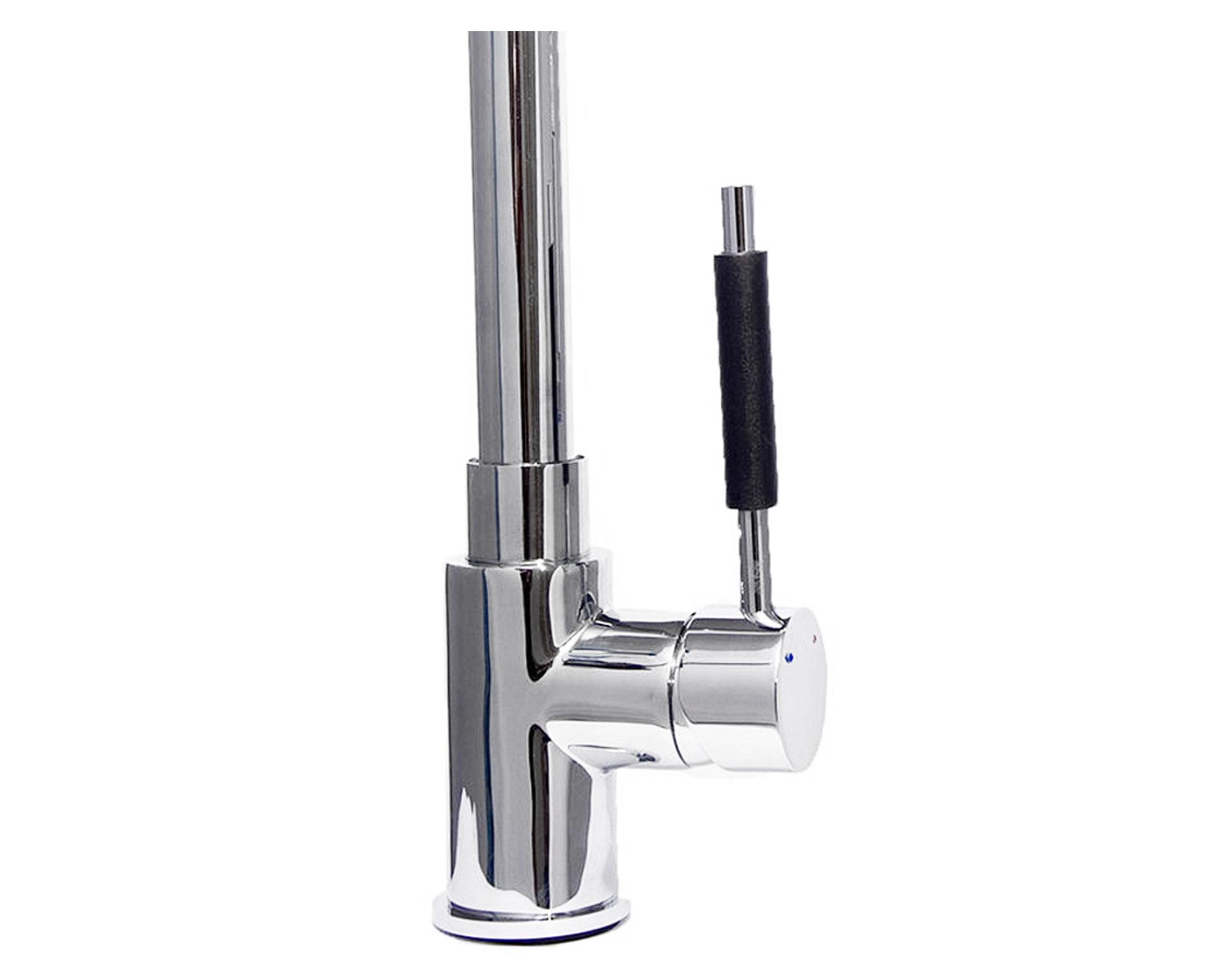 Monomando lavaplatos vertical extensible gourmet cromo Vessanti-1