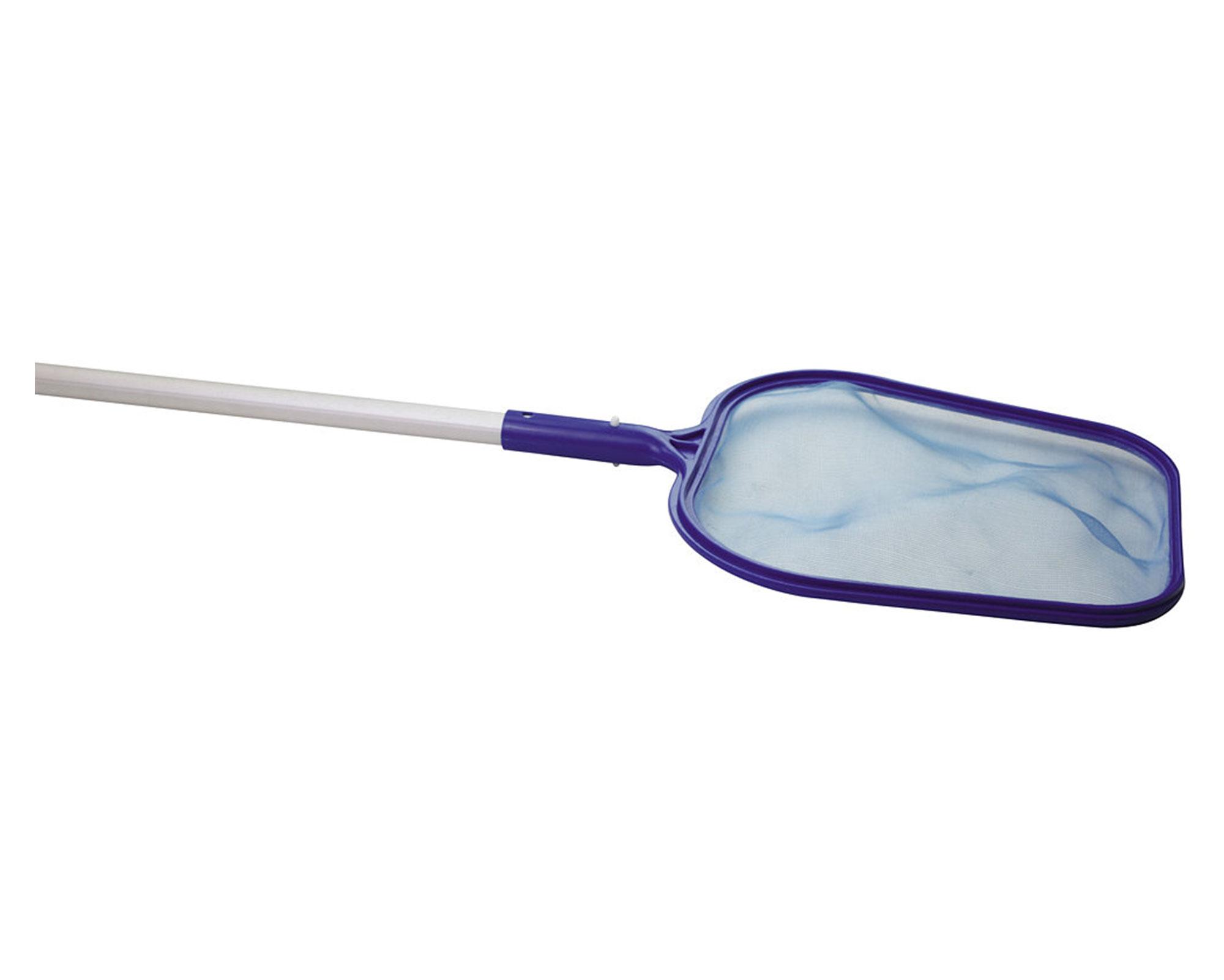 Red plana limpieza piscina con pértiga aluminio Deep Blue-2