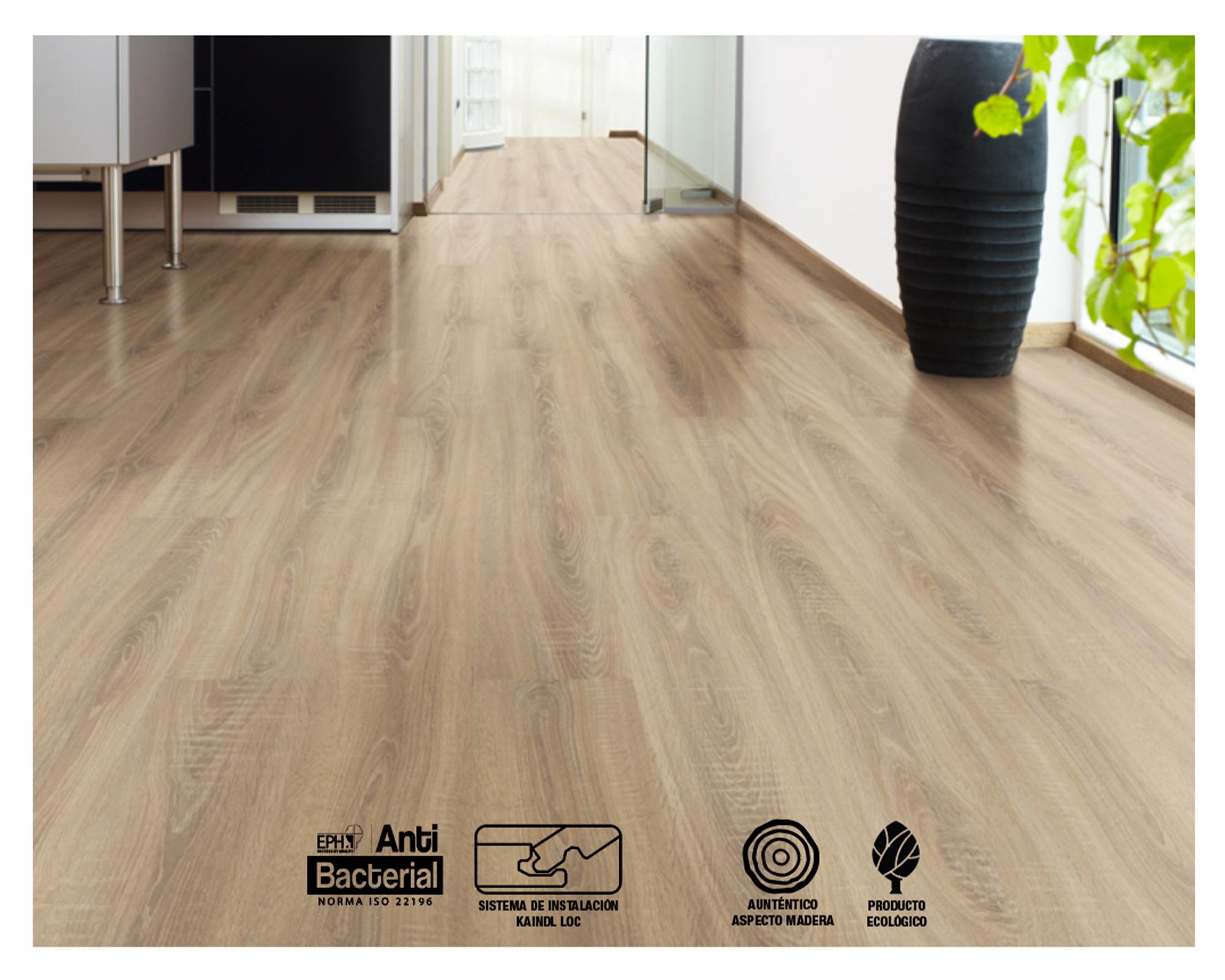 Piso flotante Classic touch oak 8 mm 2.40 m2-3