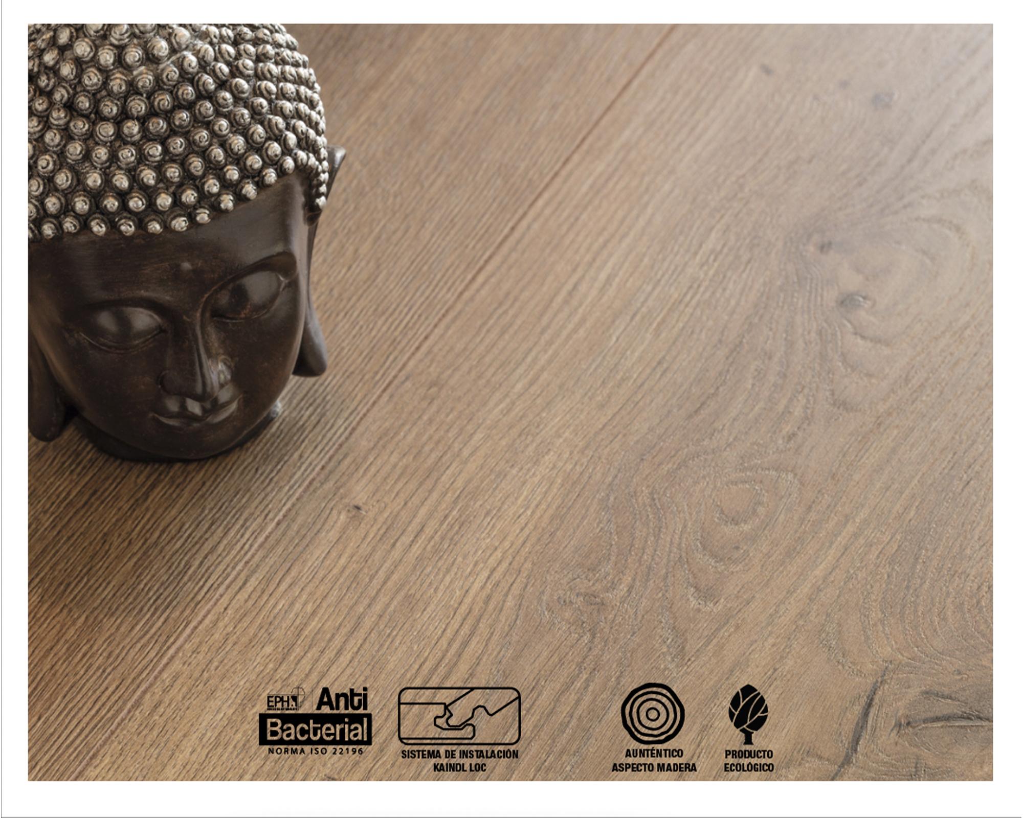 Piso flotante Classic touch roble claro 8 mm 2.40 m2-4