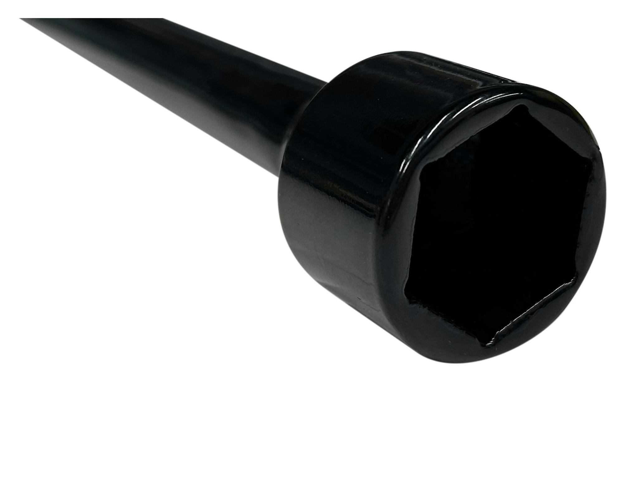 Llave cruz acero negro 20''-2