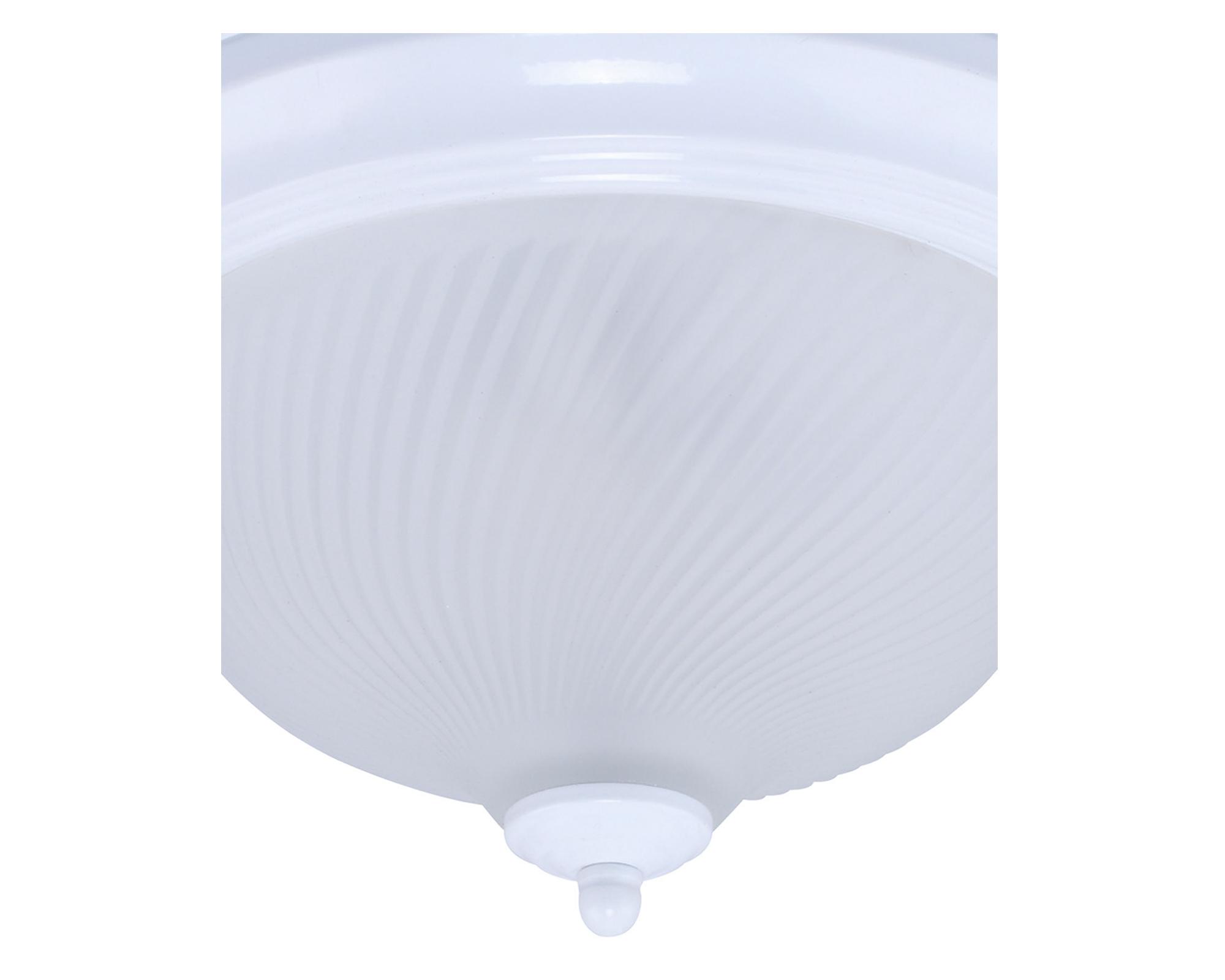 Plafón 2L 60W E27 blanco Abitare-5