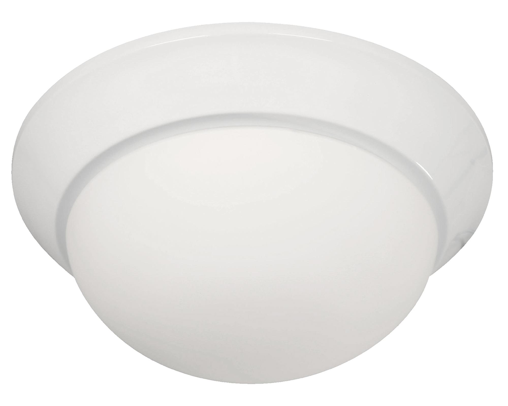 Plafón 1L E27 blanco Abitare-0