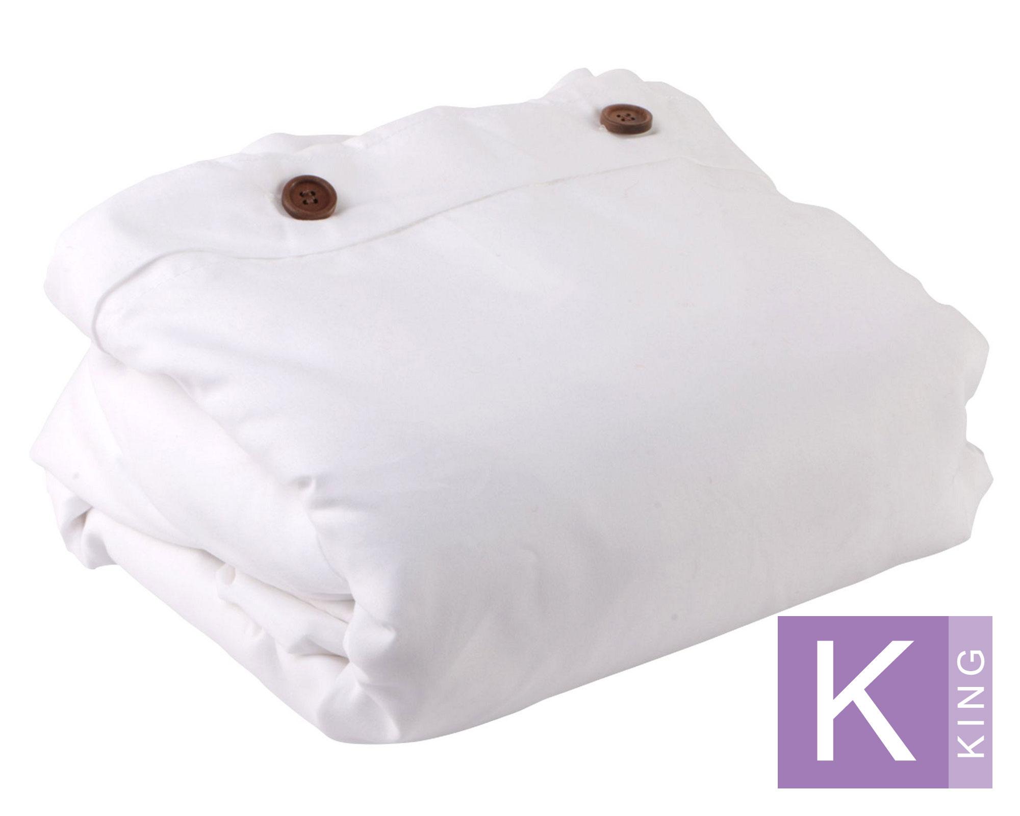Funda de plumón king blanco Cotidiana-0