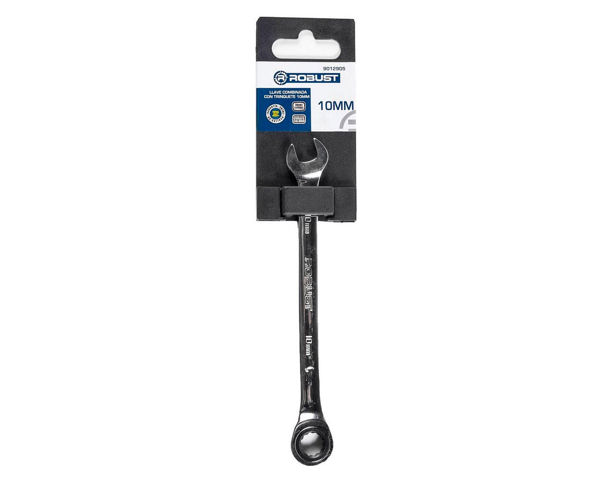 Llave combinada con trinquete 10 mm cromo-0