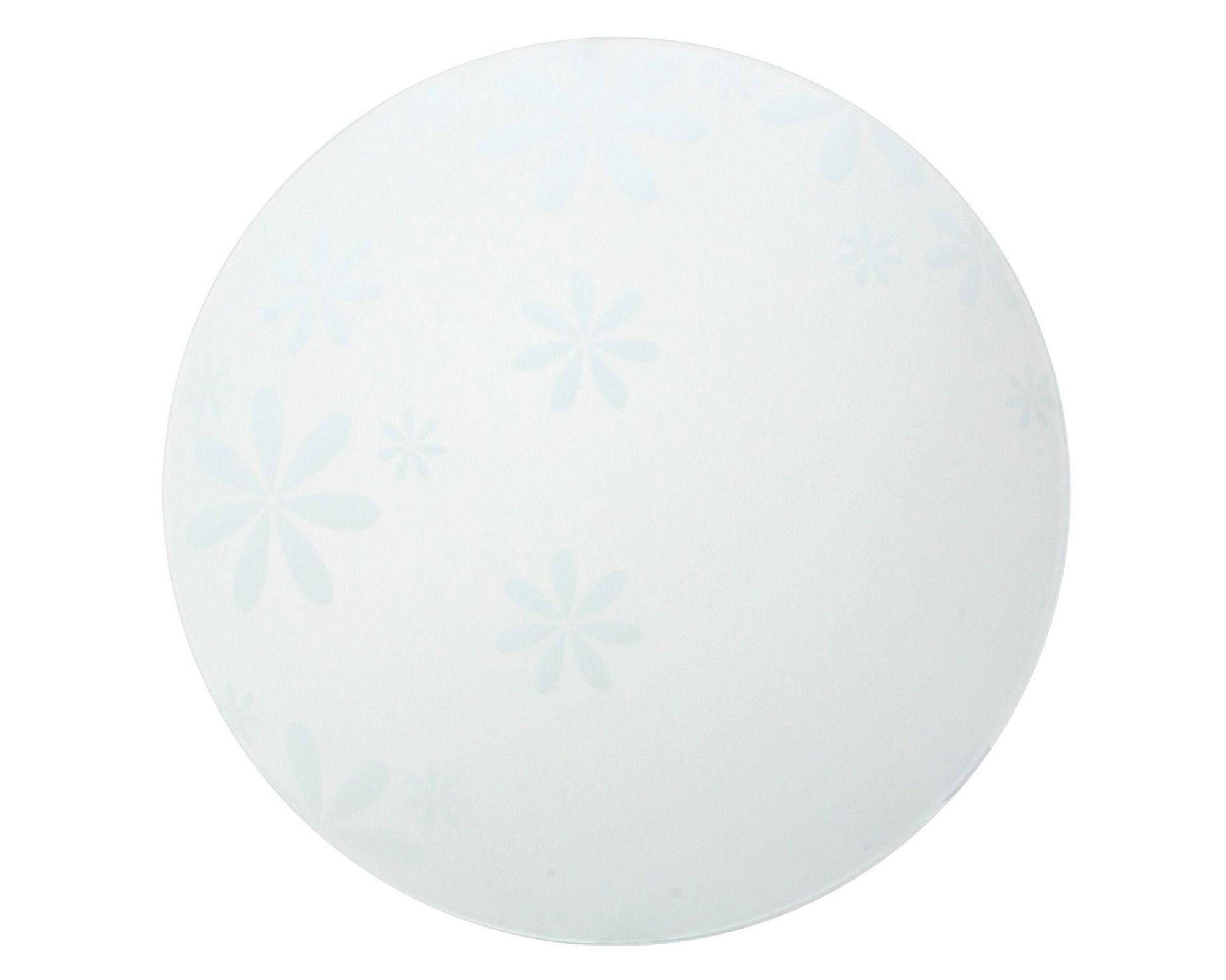 Plafón 1L E27 Flores blanco ByP-0