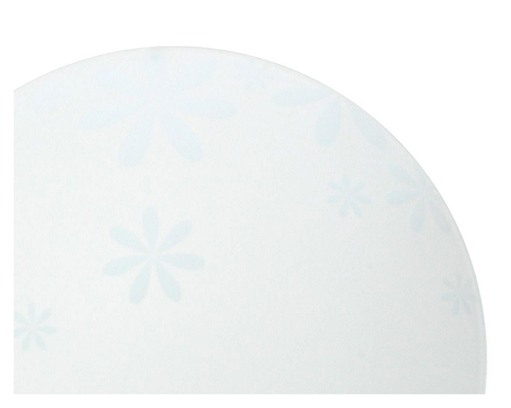 Plafón 1L E27 Flores blanco ByP-2