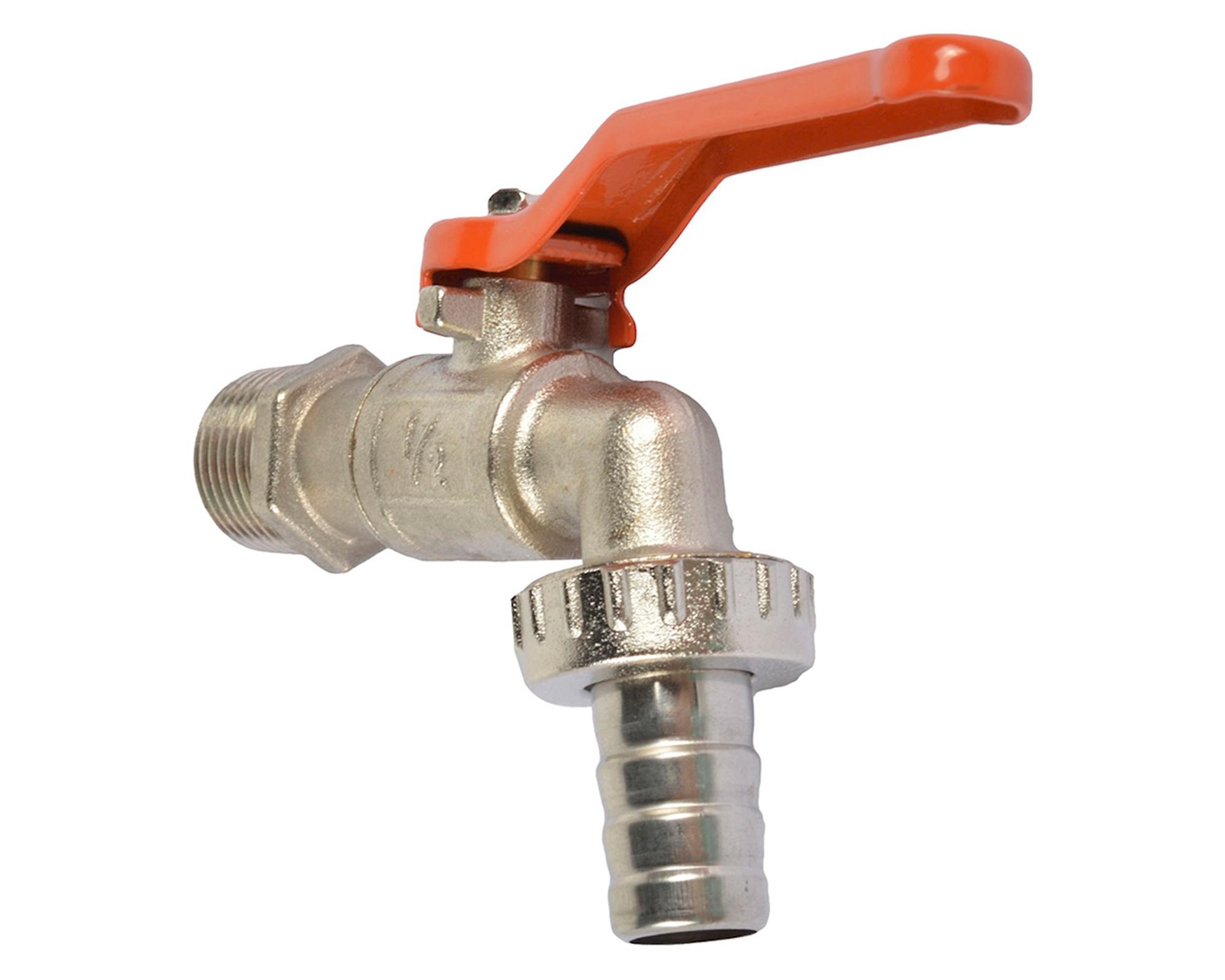 Llave bola jardín lavadero cromo-1